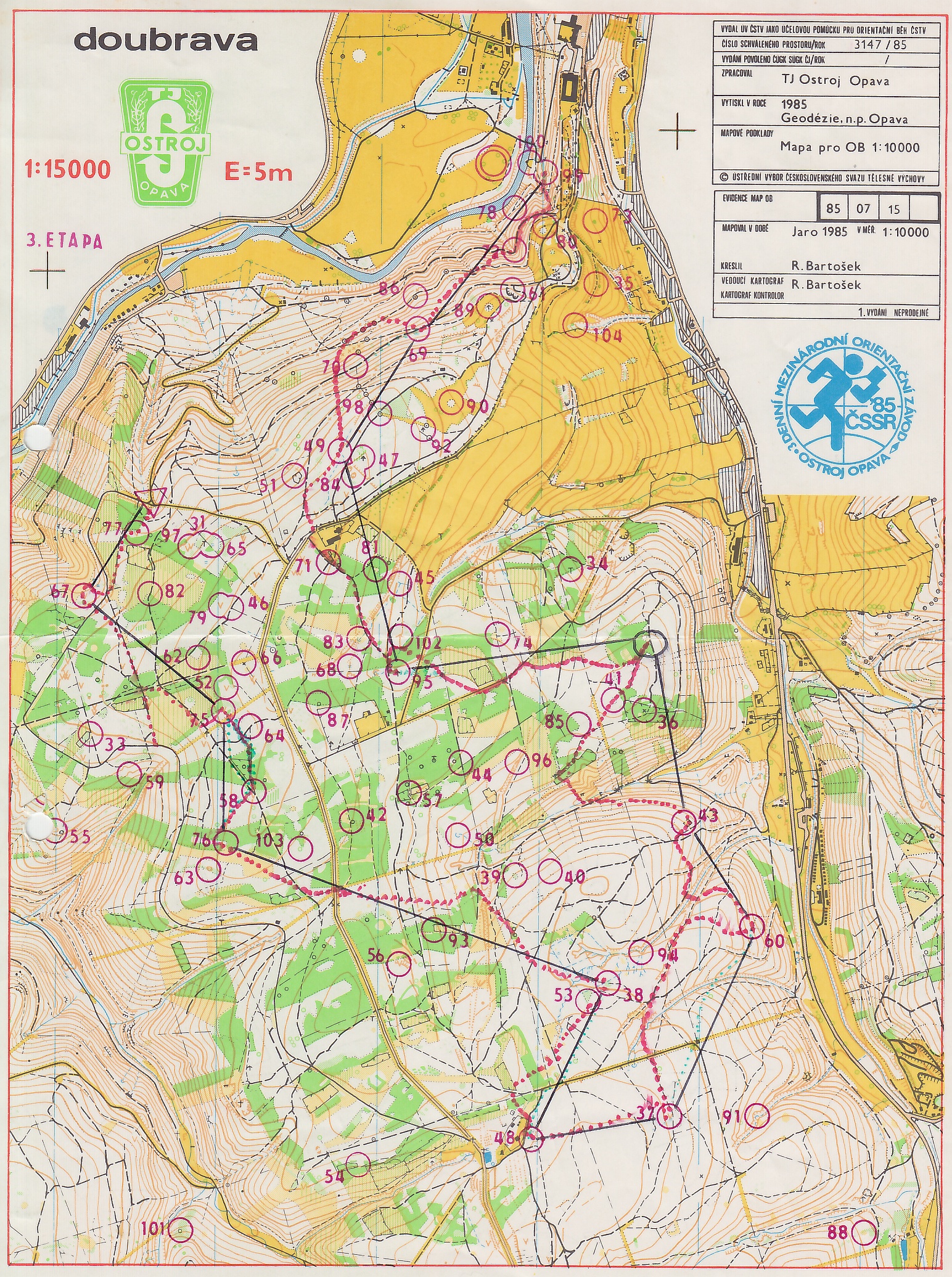 3-Tage-OL GP Slowakia Etappe3 (04-08-1985)