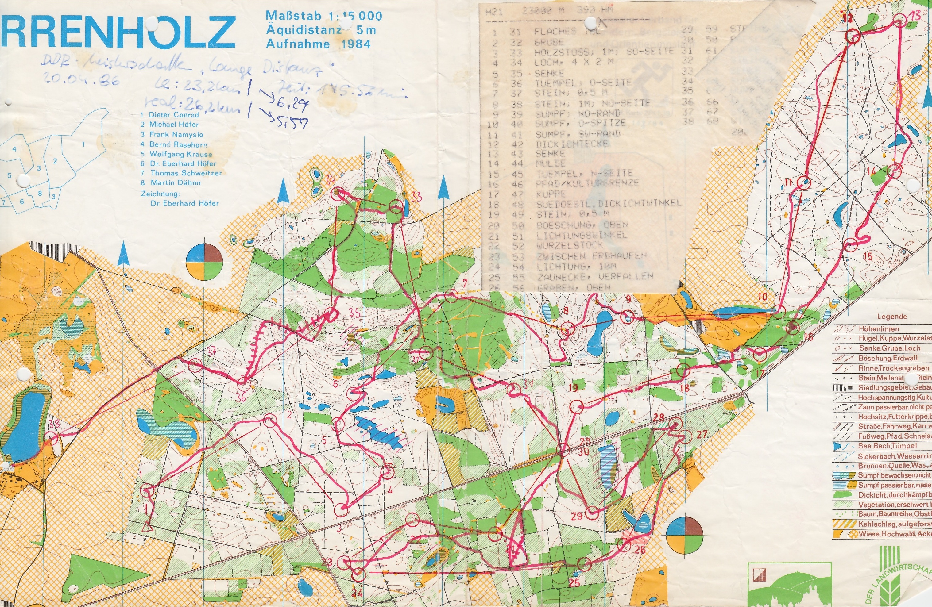 DDR-M Lang-OL Schwerin (20/04/1986)