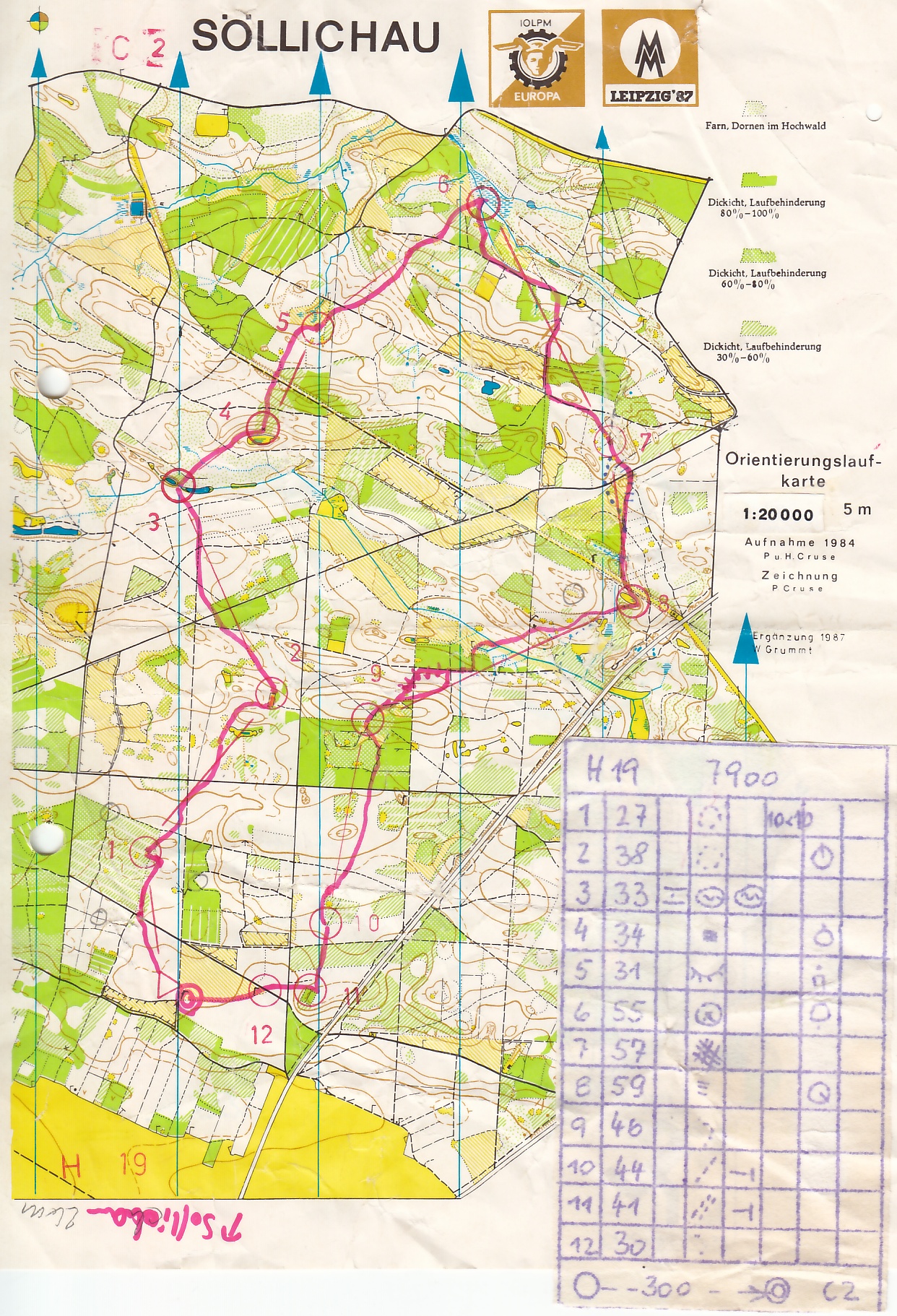 Messe-Cup Staffel (13.09.1987)