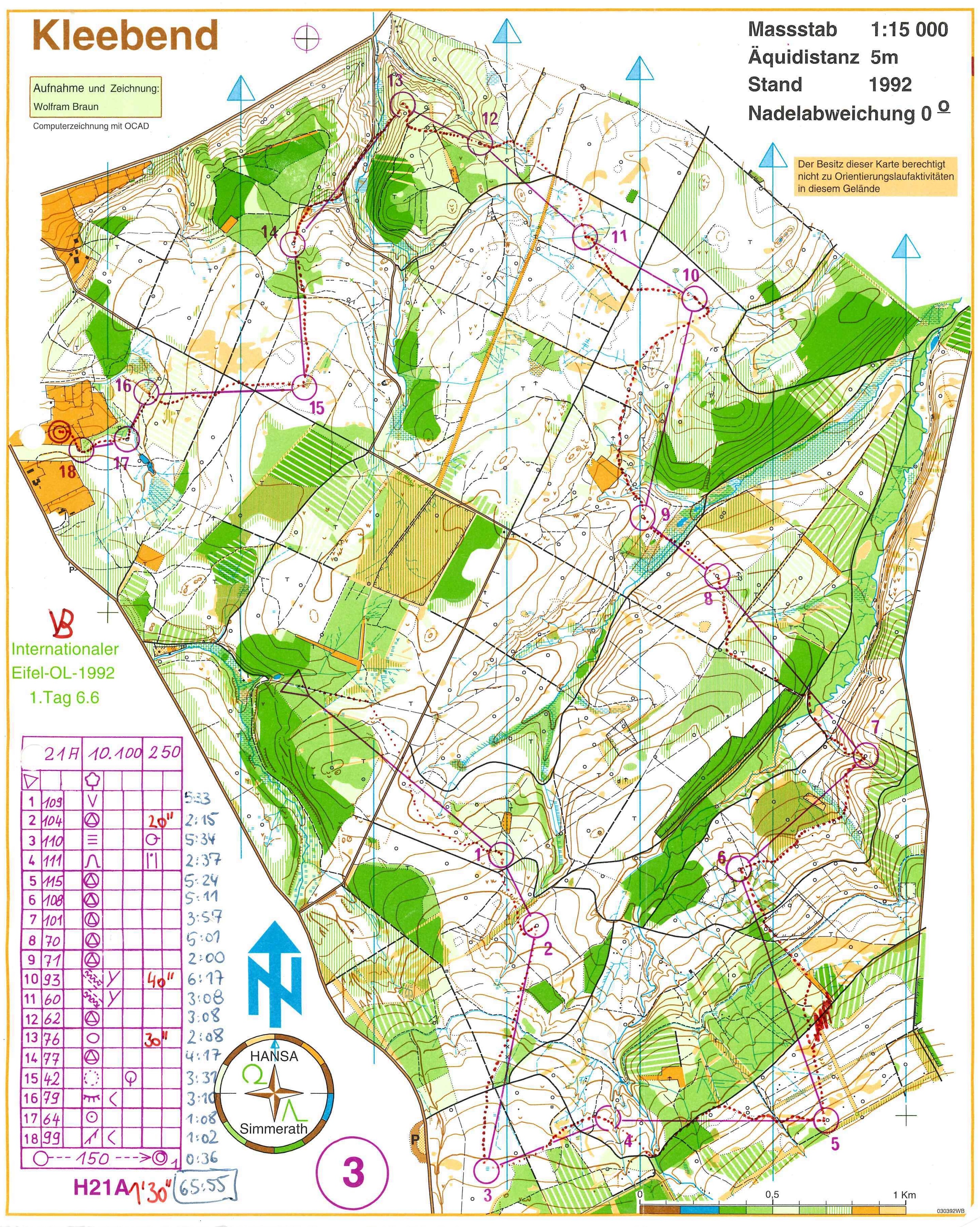 Eifel OL Etappe1 (06/06/1992)