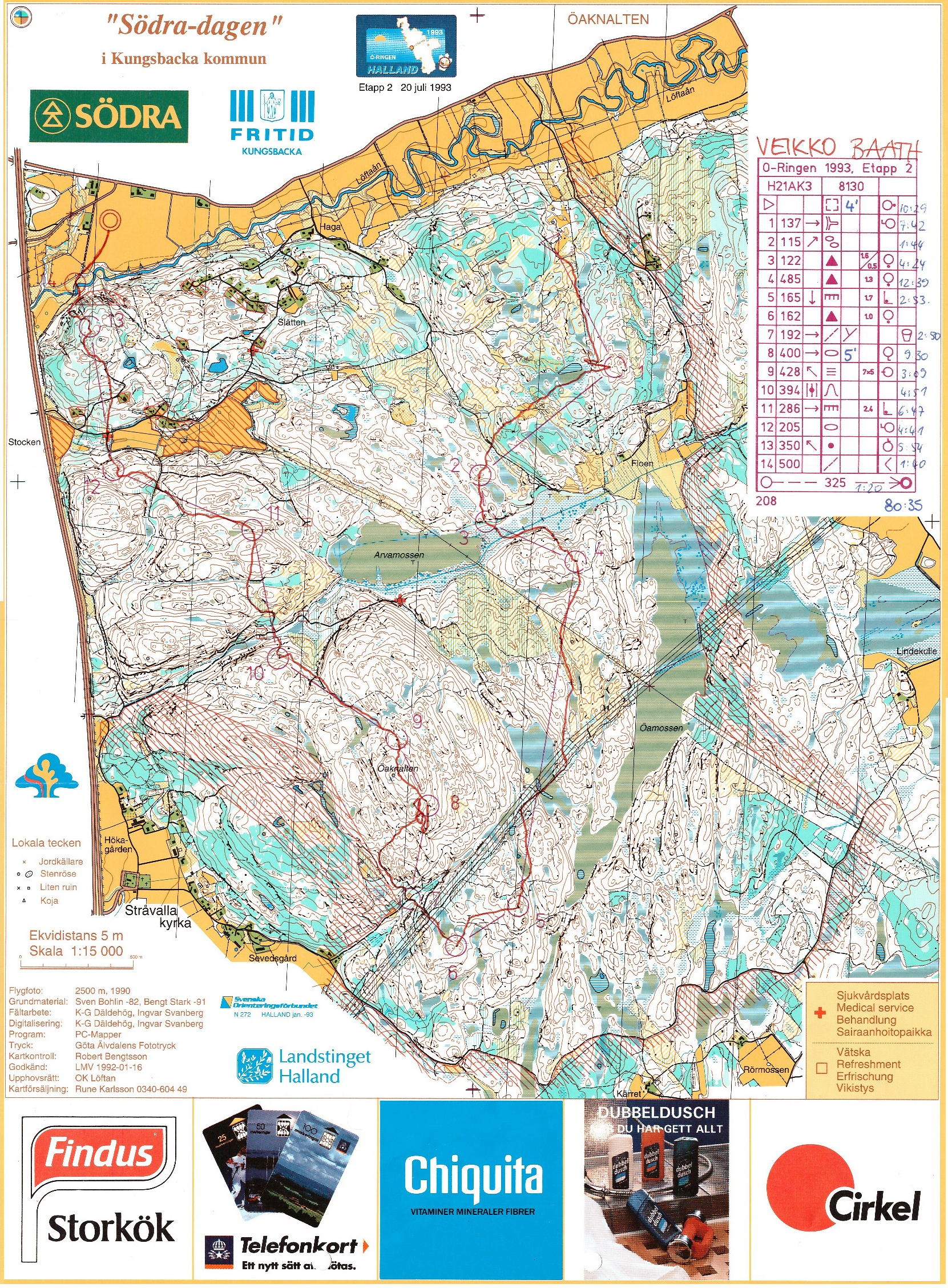 O-RINGEN 1993 Etappe2 (20.07.1993)