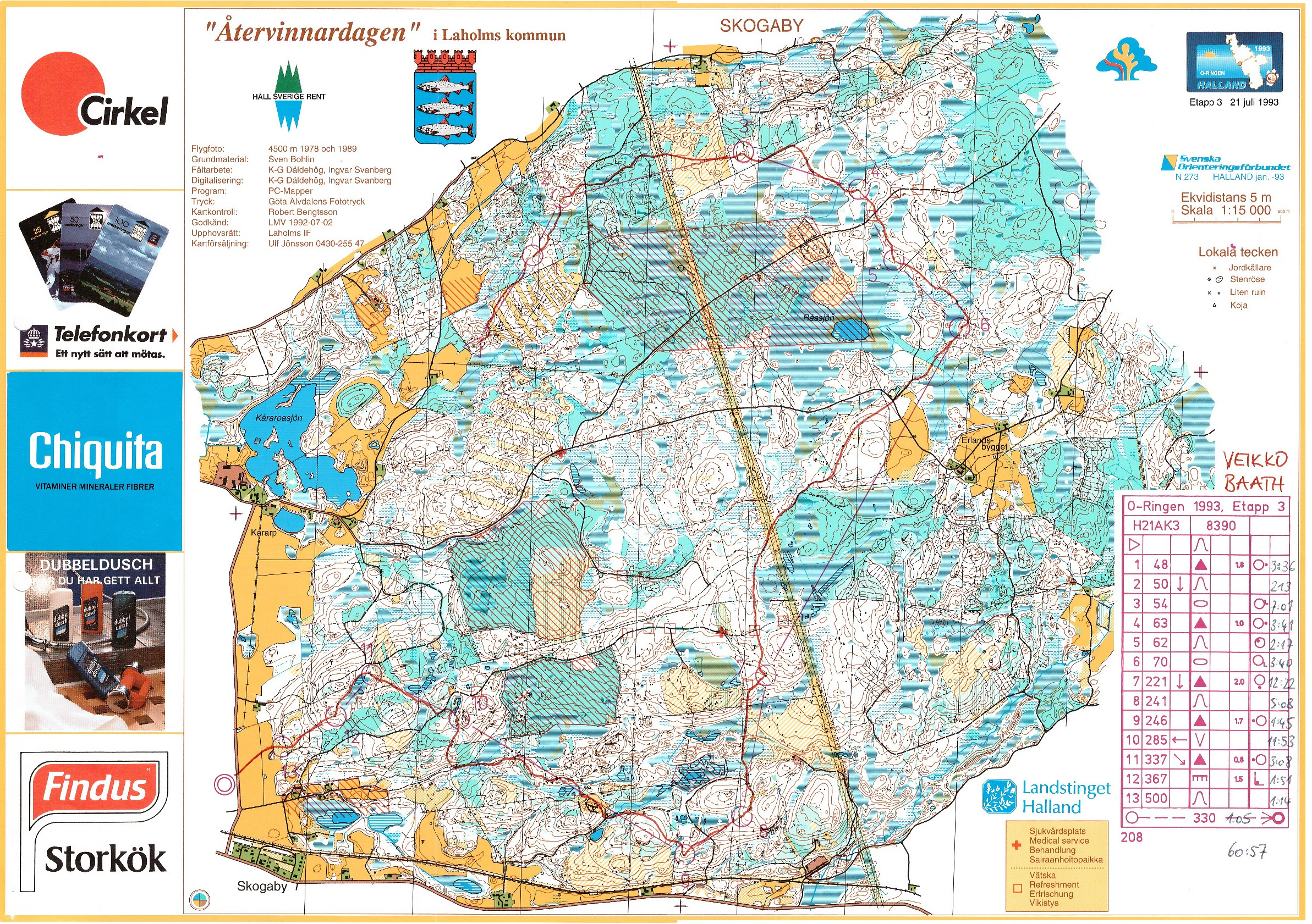 O-RINGEN 1993 Etappe3 (21.07.1993)