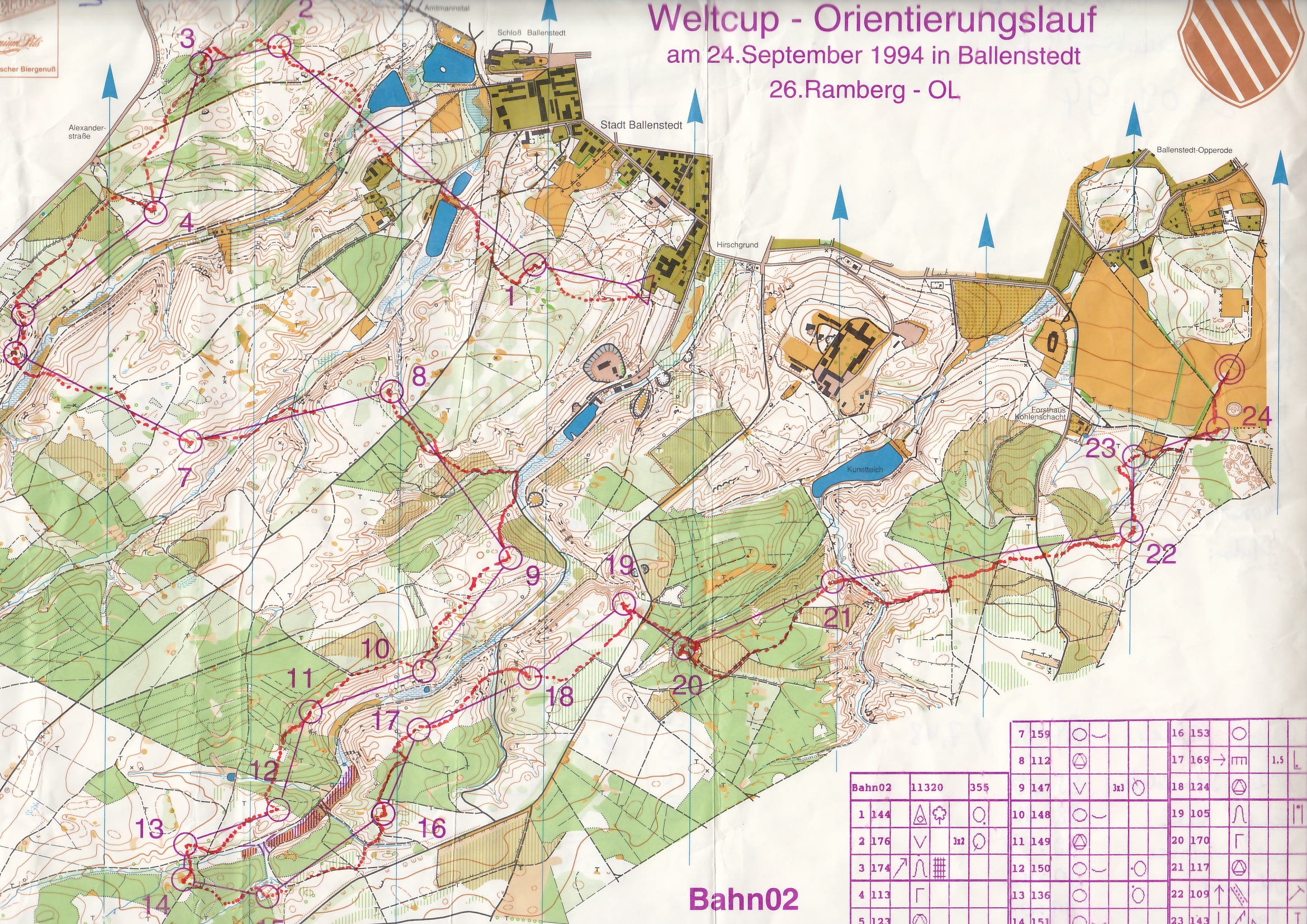 BRL Harz beim WELT-CUP (24/09/1994)