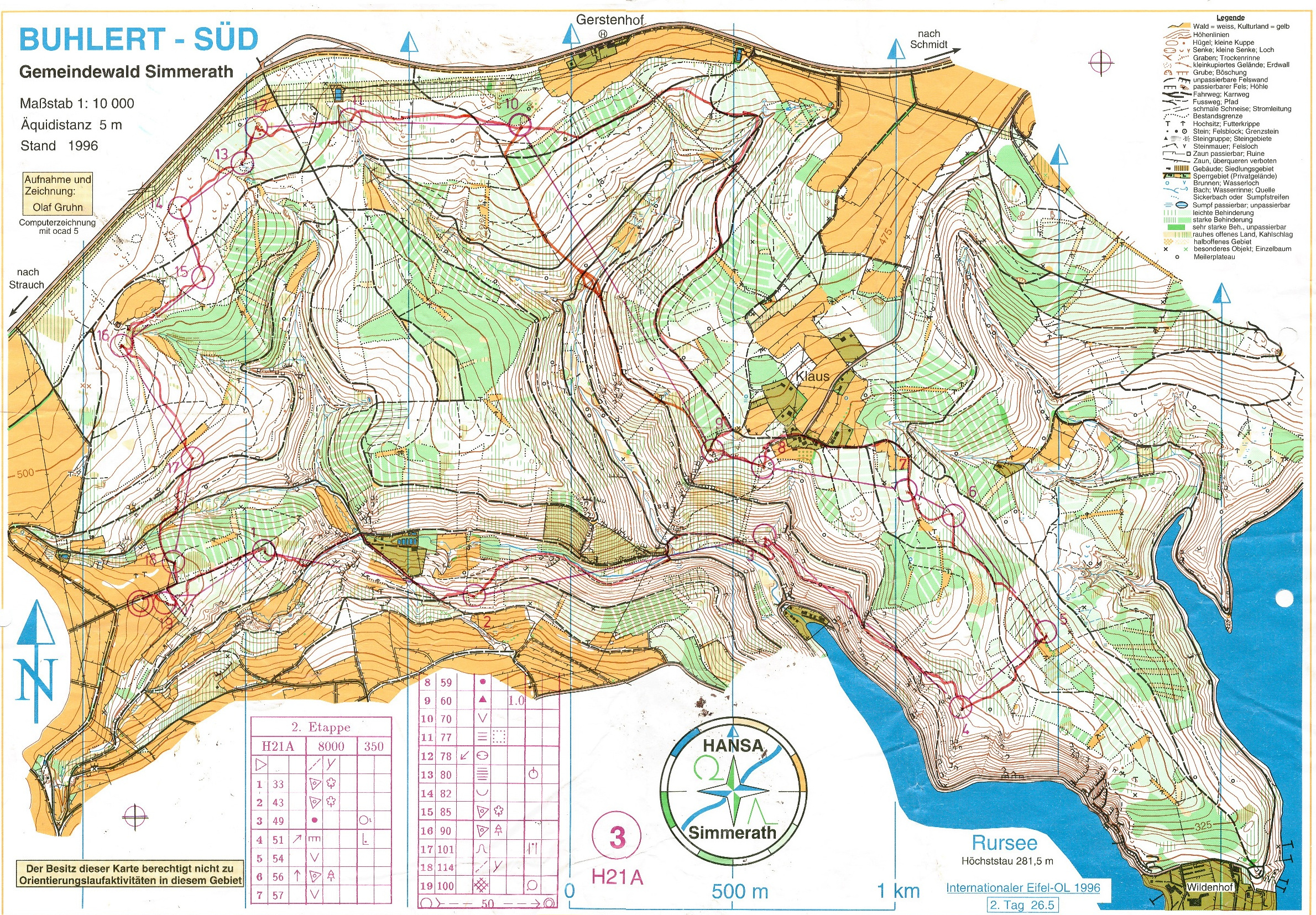 3-Tage-OL Eifel Etappe2 (26-05-1996)