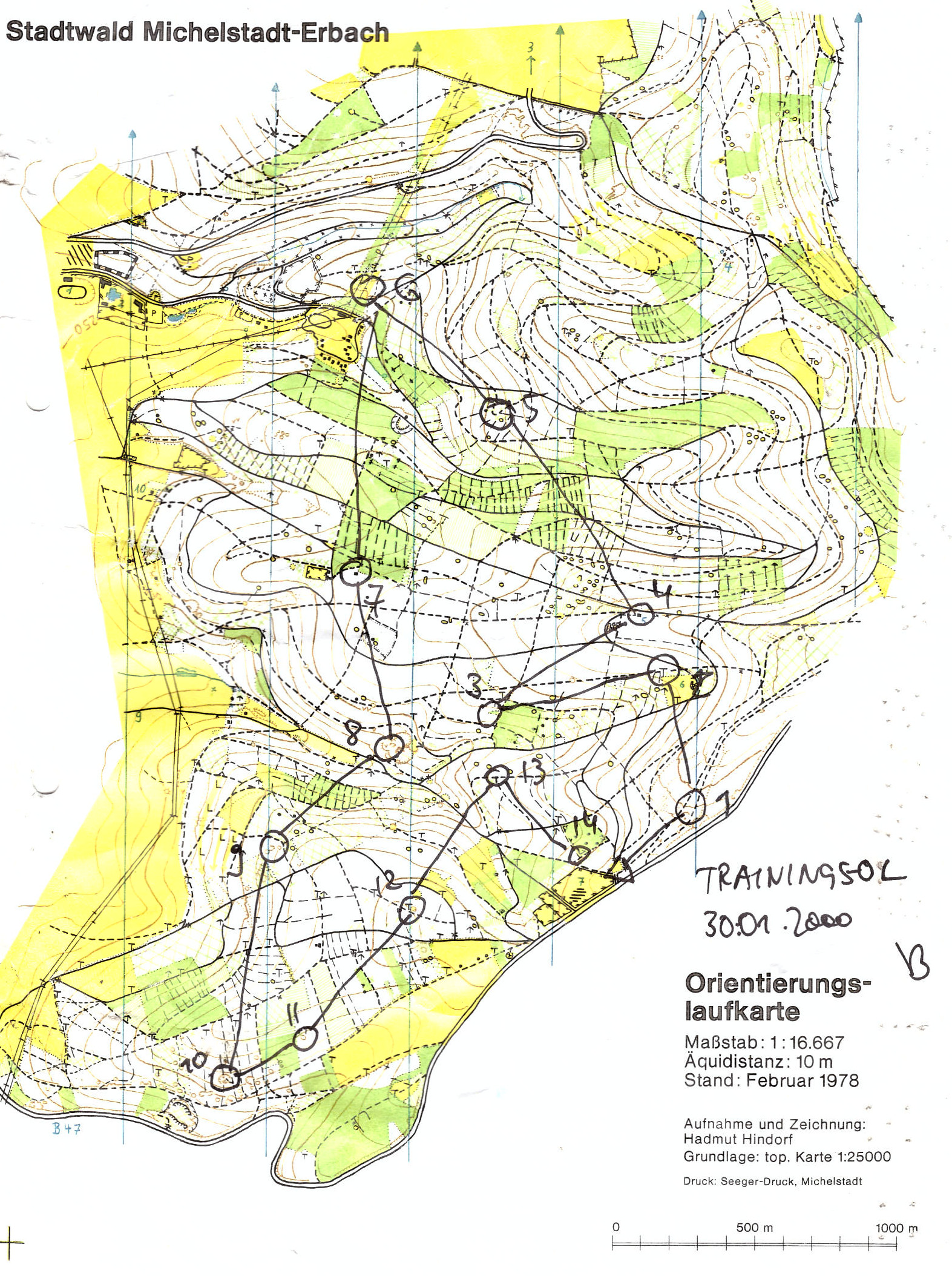 Training OL Michelstadt (30.01.2000)