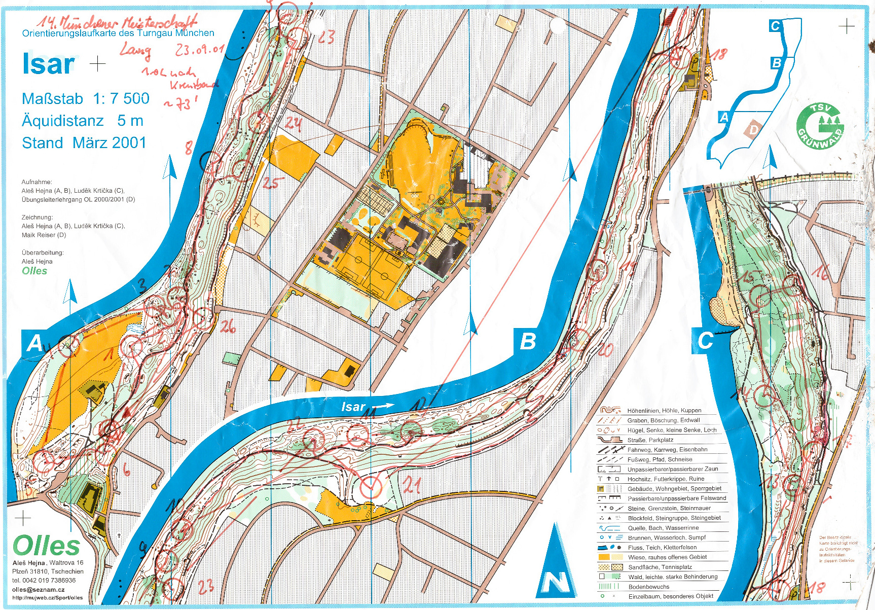 14. Münchener Meisterschaft 2001 (23.09.2001)