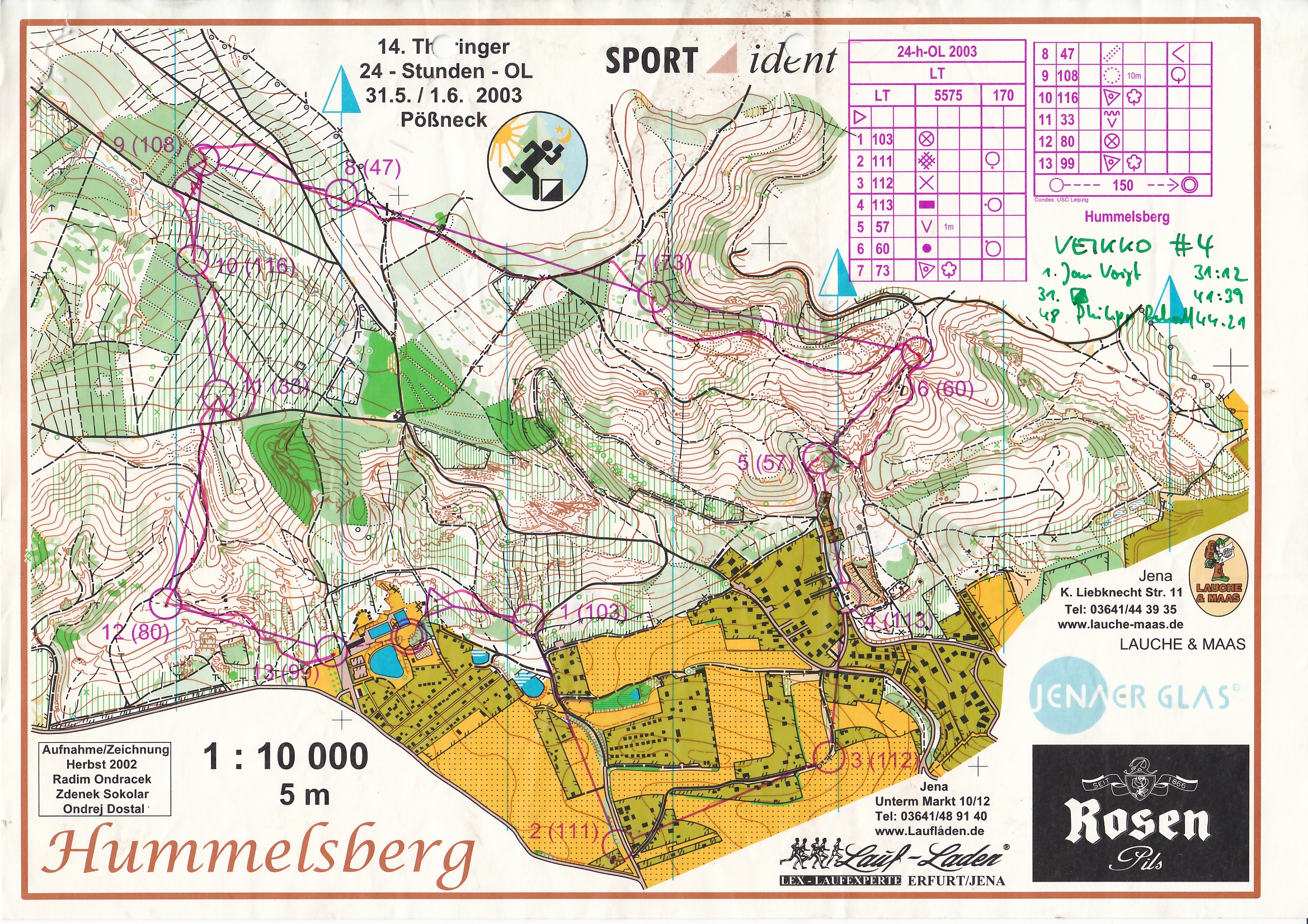 24-h-OL Pößneck Run 4 (2003-05-31)