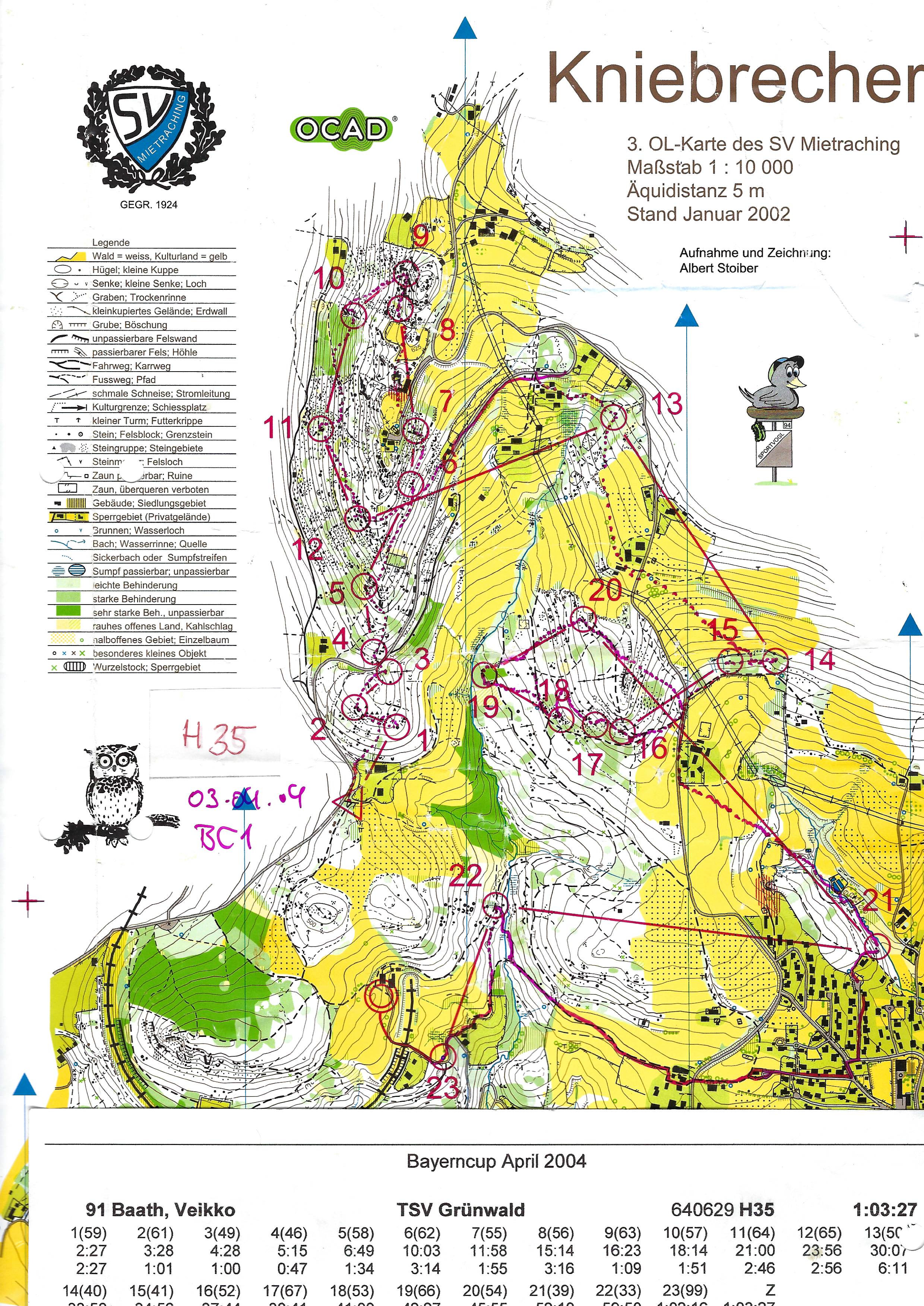 1. BayernCup Mietraching (2004-04-03)