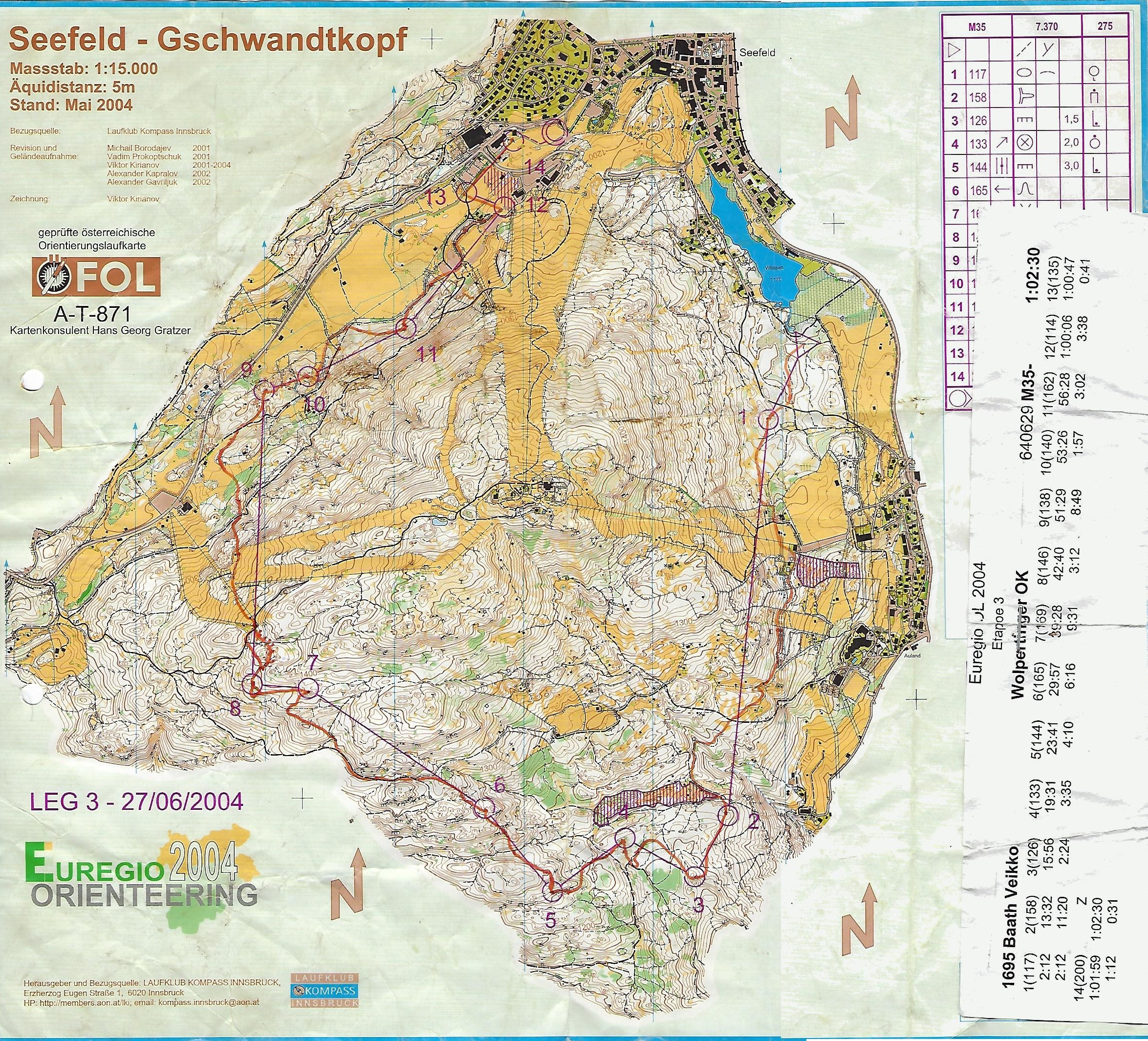 Euregio 2004 Seefeld - E3 (27.06.2004)