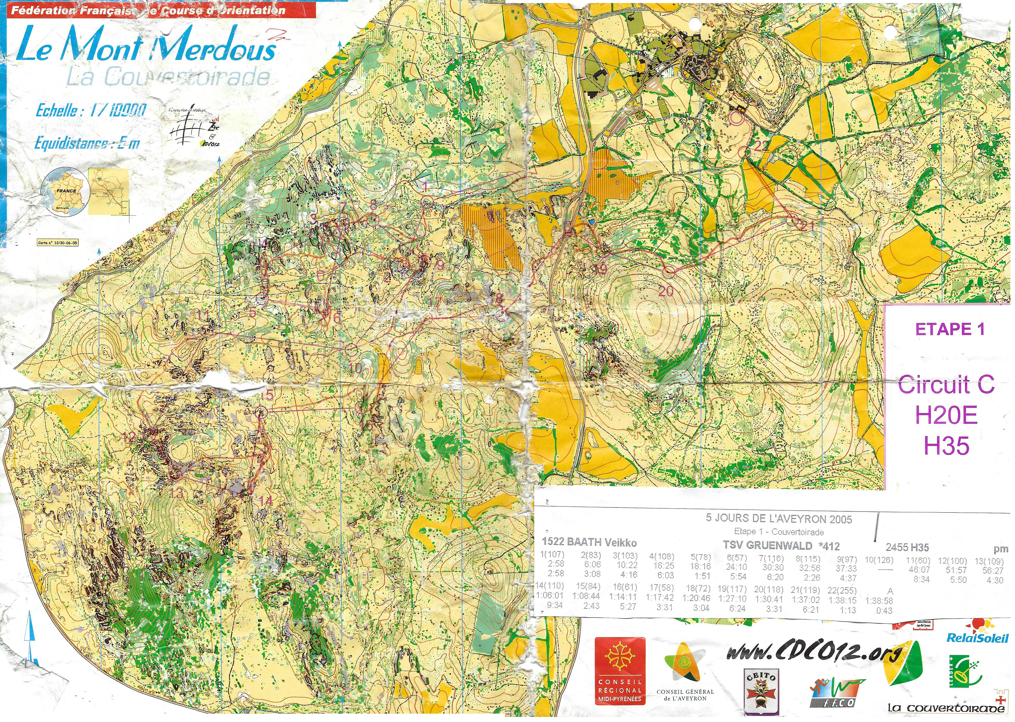 5-Jours l´Aveyron Etappe1 (2005-07-10)