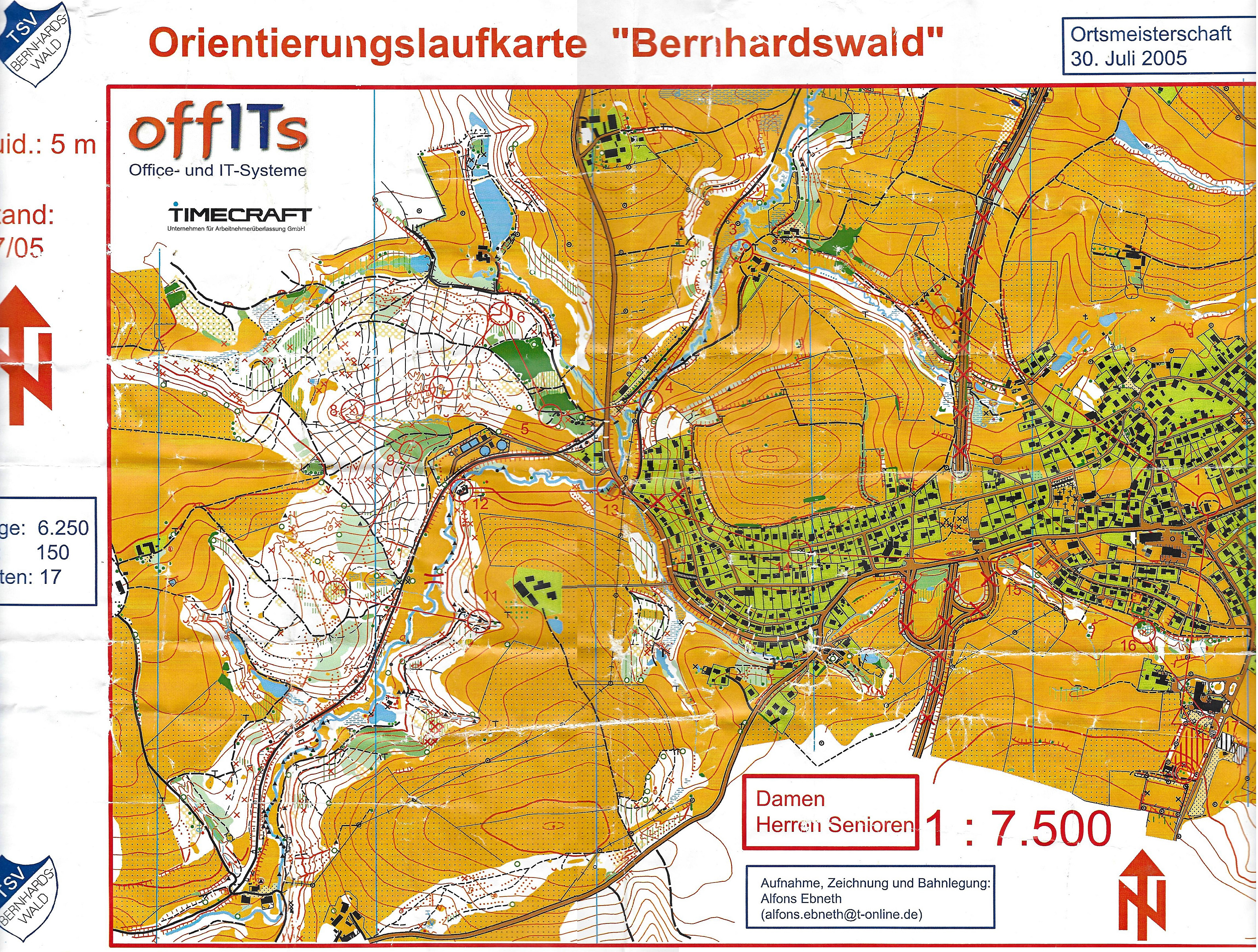 Ortsmeisterschaft Bernhardswald (30.07.2005)