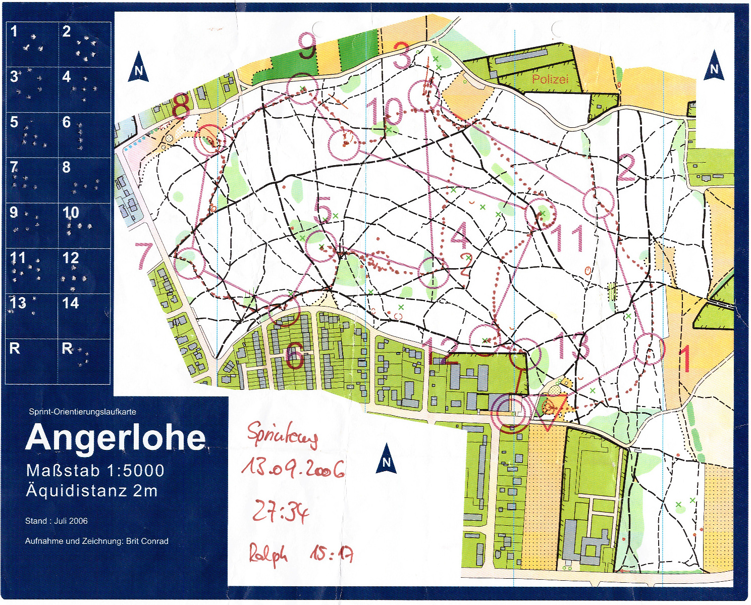 SprintCup 2006 Lauf 8 (13.09.2006)