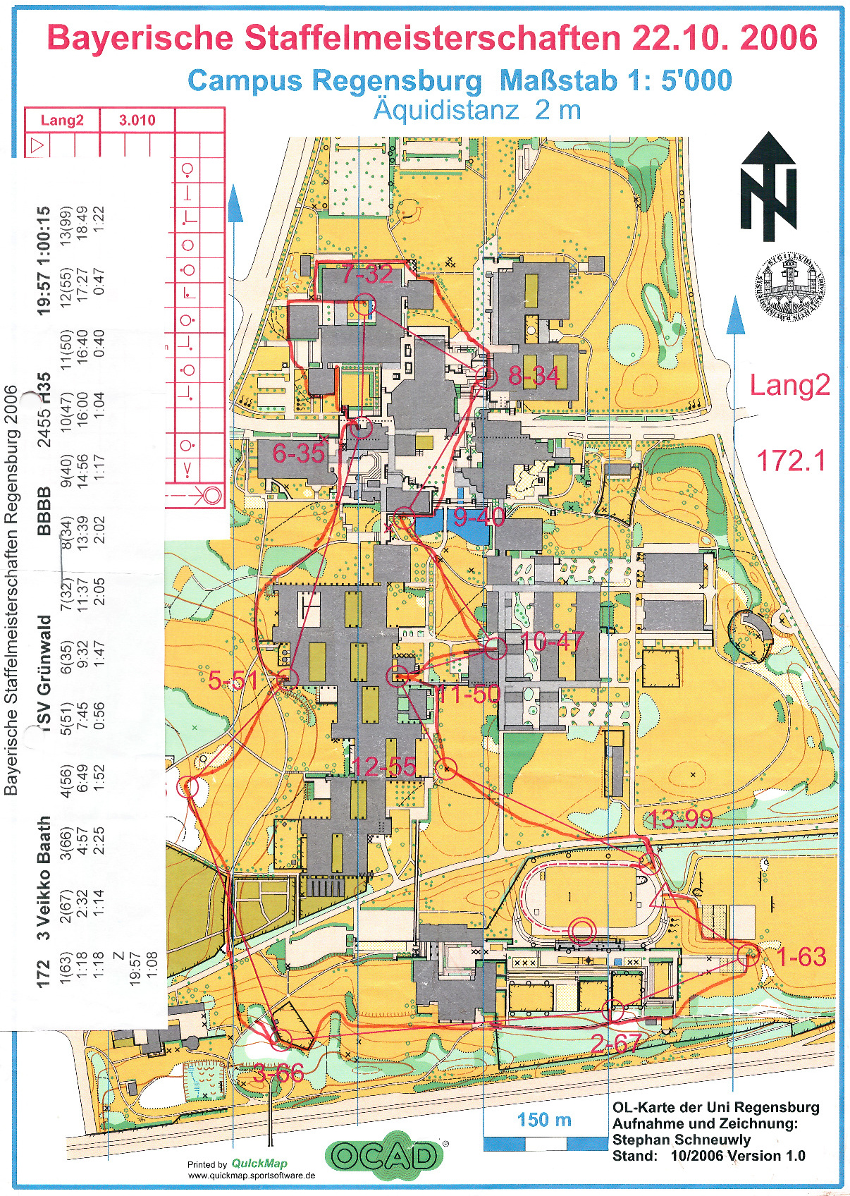 BayM Staffel 2006 Regensburg - Lauf 2 (22/10/2006)