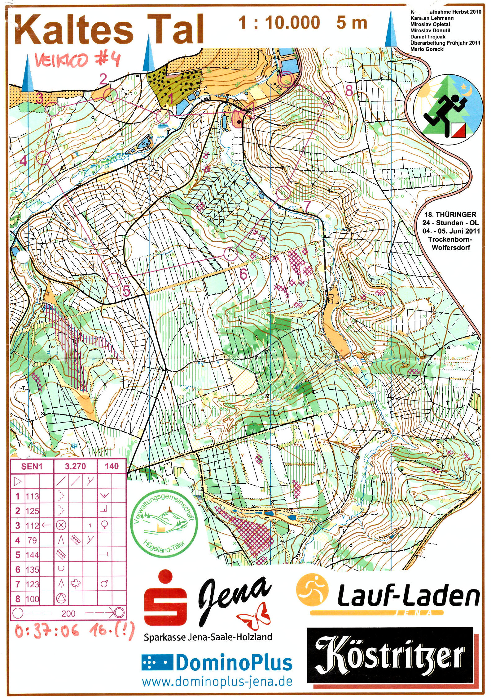 18. 24h-OL 2011 Wolfersdorf Lauf 4 (2011-06-05)