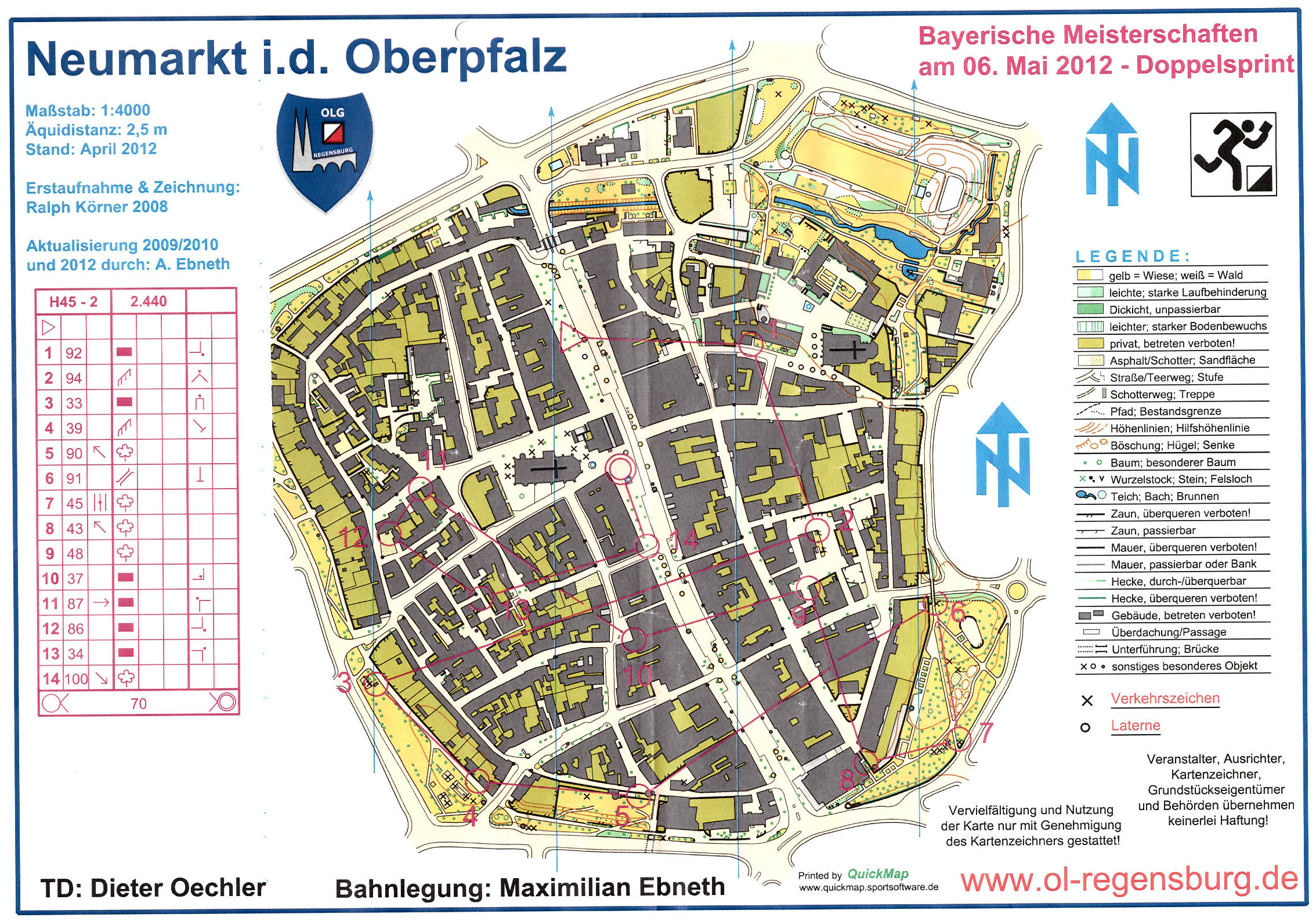 BayM Sprint 2012 Etappe2 (06.05.2012)