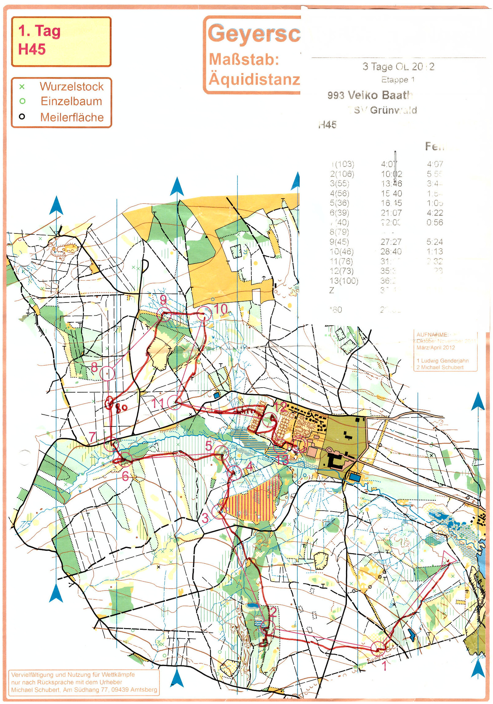 3-Tage-OL Greifensteine - E1 (26.05.2012)