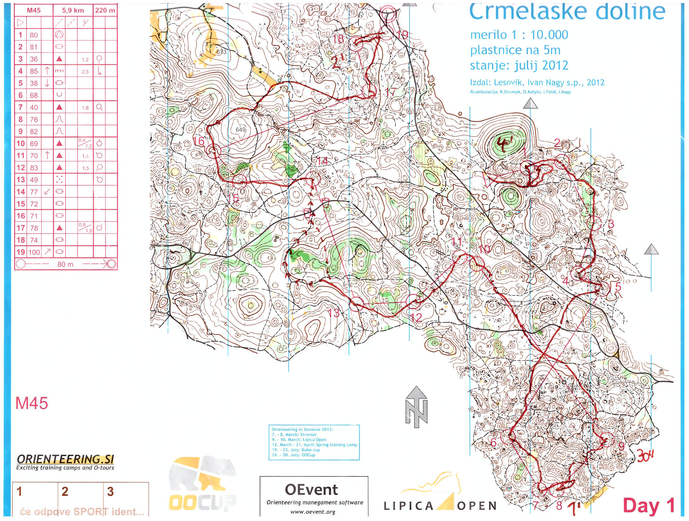 OO.cup 2012 Etappe 1 (01/08/2012)