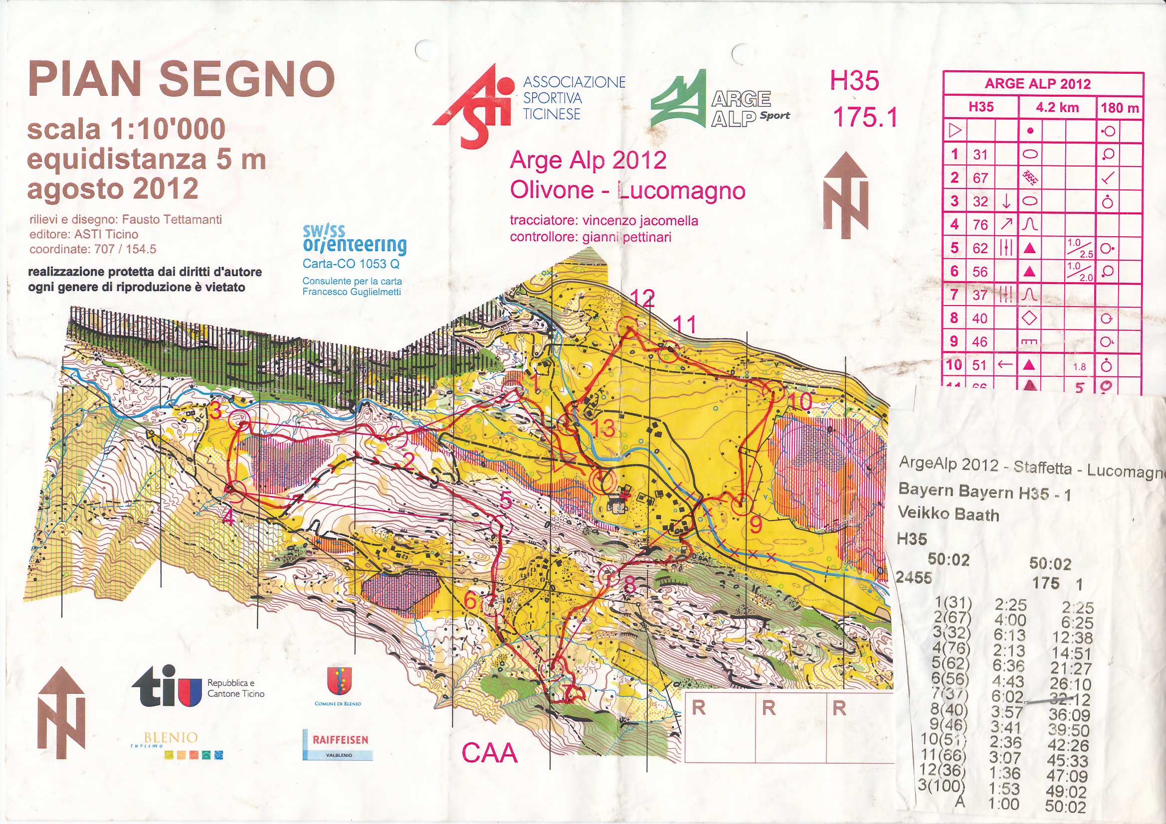 Arge Alp 2012 Lukmanier-Pass (13.10.2012)