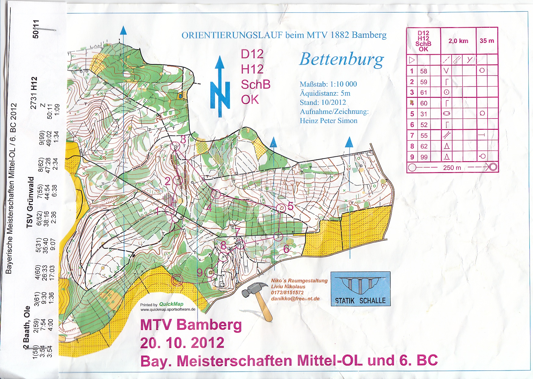 BM Mittel-OL (2012-10-20)