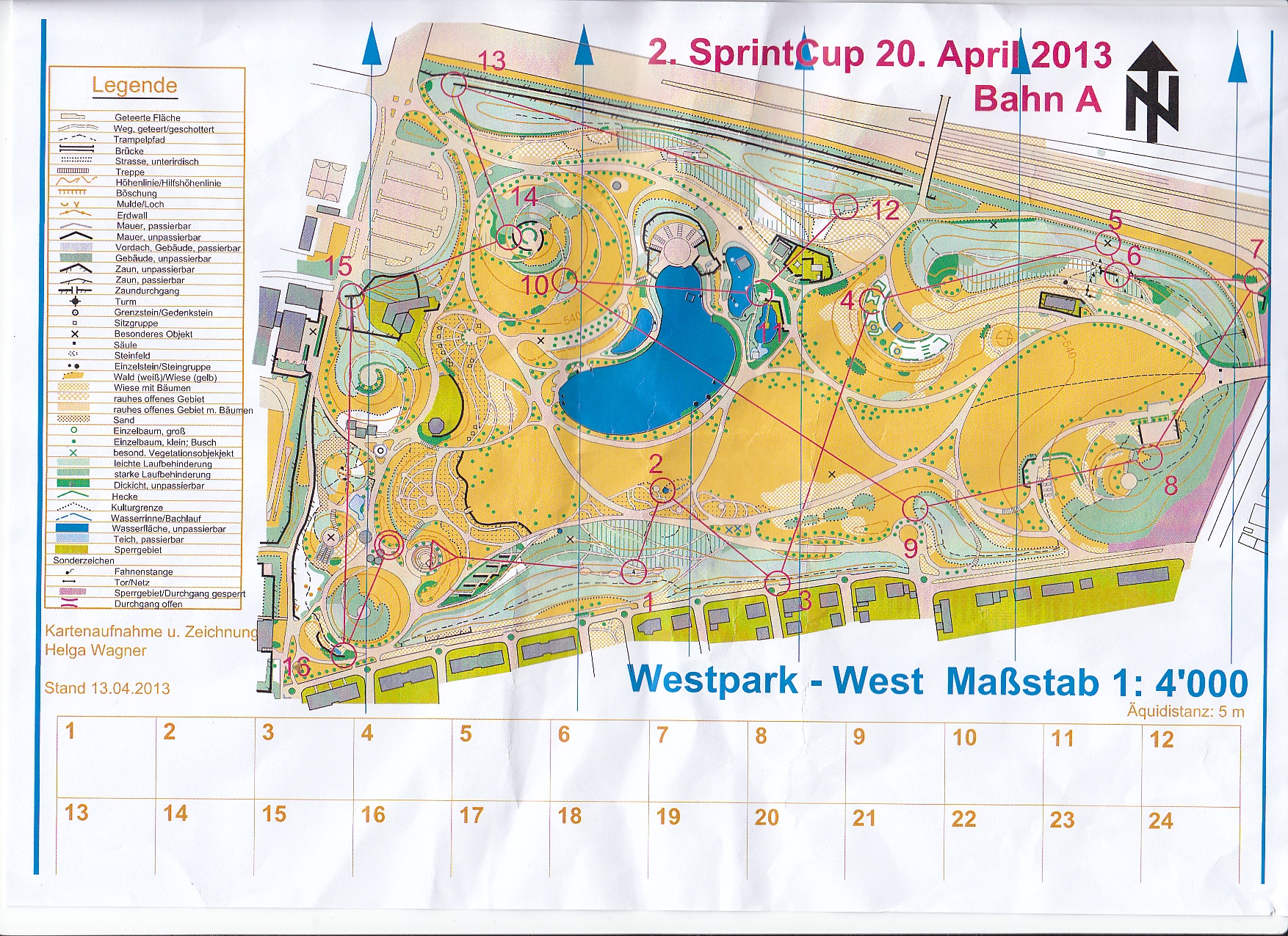 Sprintcup 2013 Lauf 2 (20-04-2013)