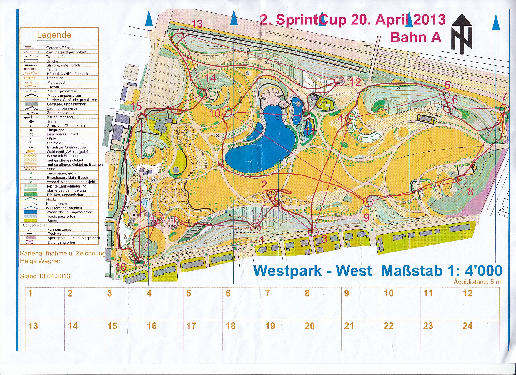 Sprintcup 2013 Lauf 2 (20/04/2013)