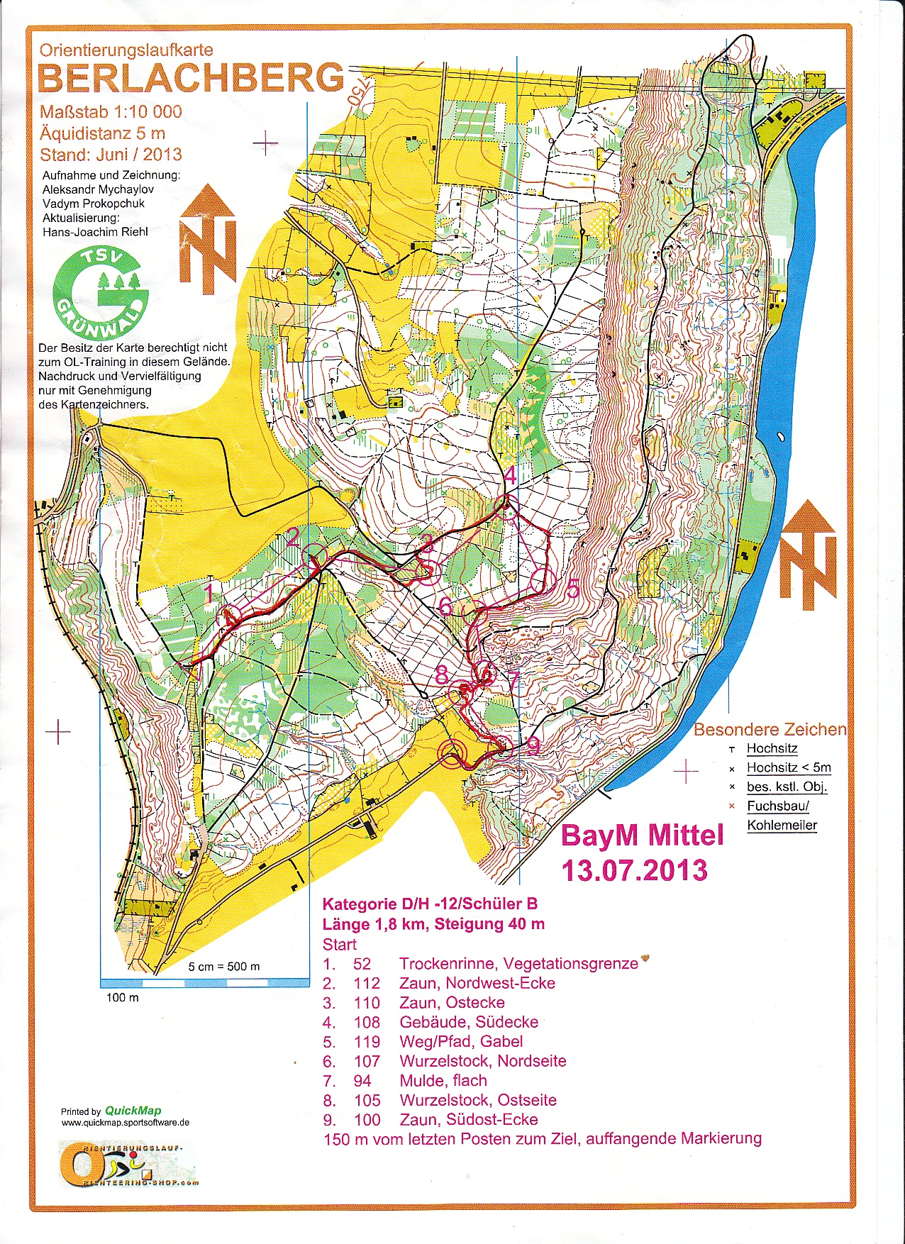 BEM Mittel, Bayerncup 2013 Lauf 4 (13.07.2013)