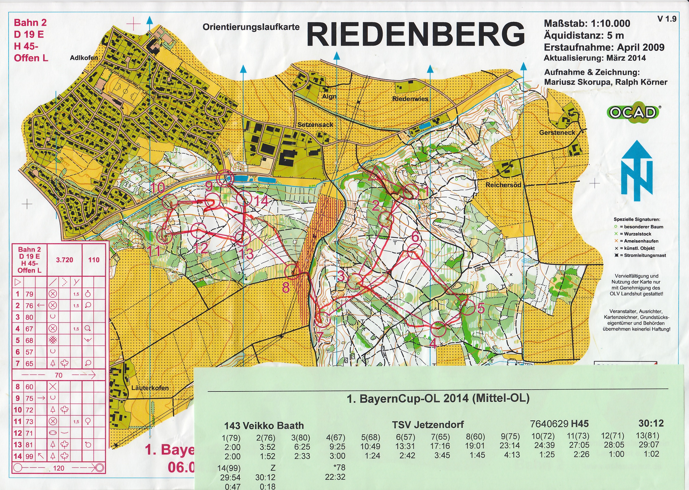 Bayerncup 2014 Lauf 1 (06/04/2014)