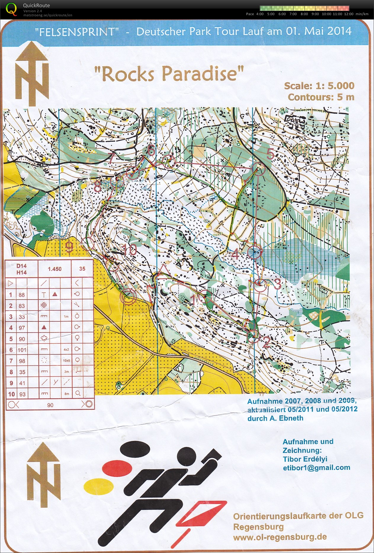 DPT Felsensprint Süssenbach (01.05.2014)