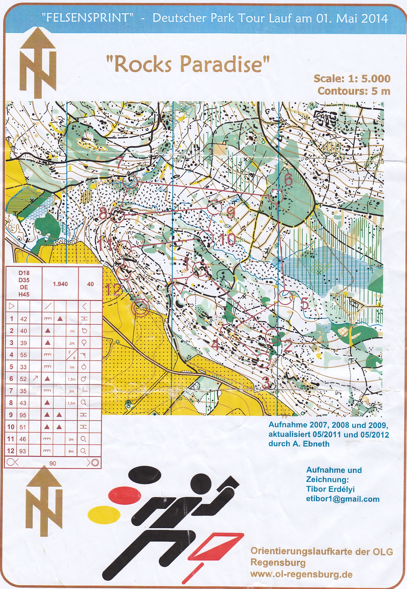 DPT Felsensprint Süssenbach (01.05.2014)