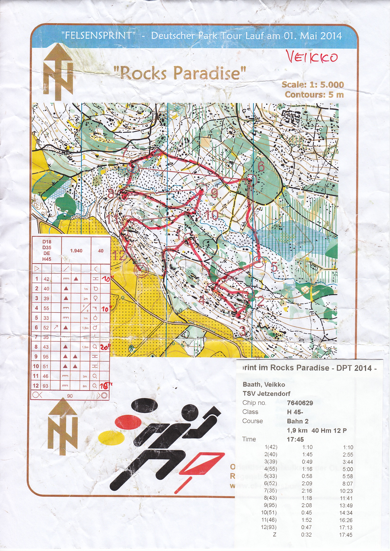 DPT Felsensprint Süssenbach (2014-05-01)