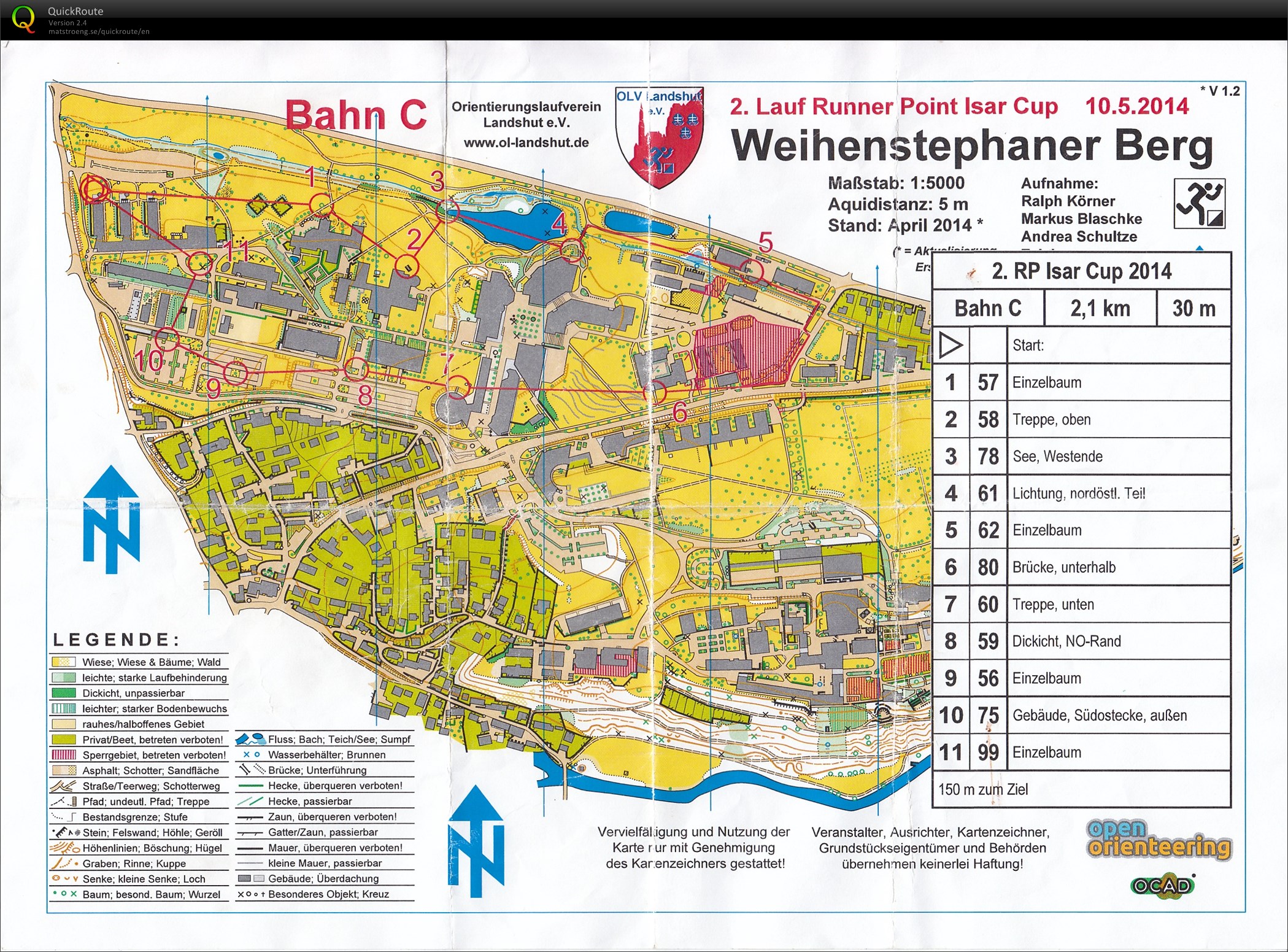 Isar-Cup 2014 Lauf 2 (10/05/2014)