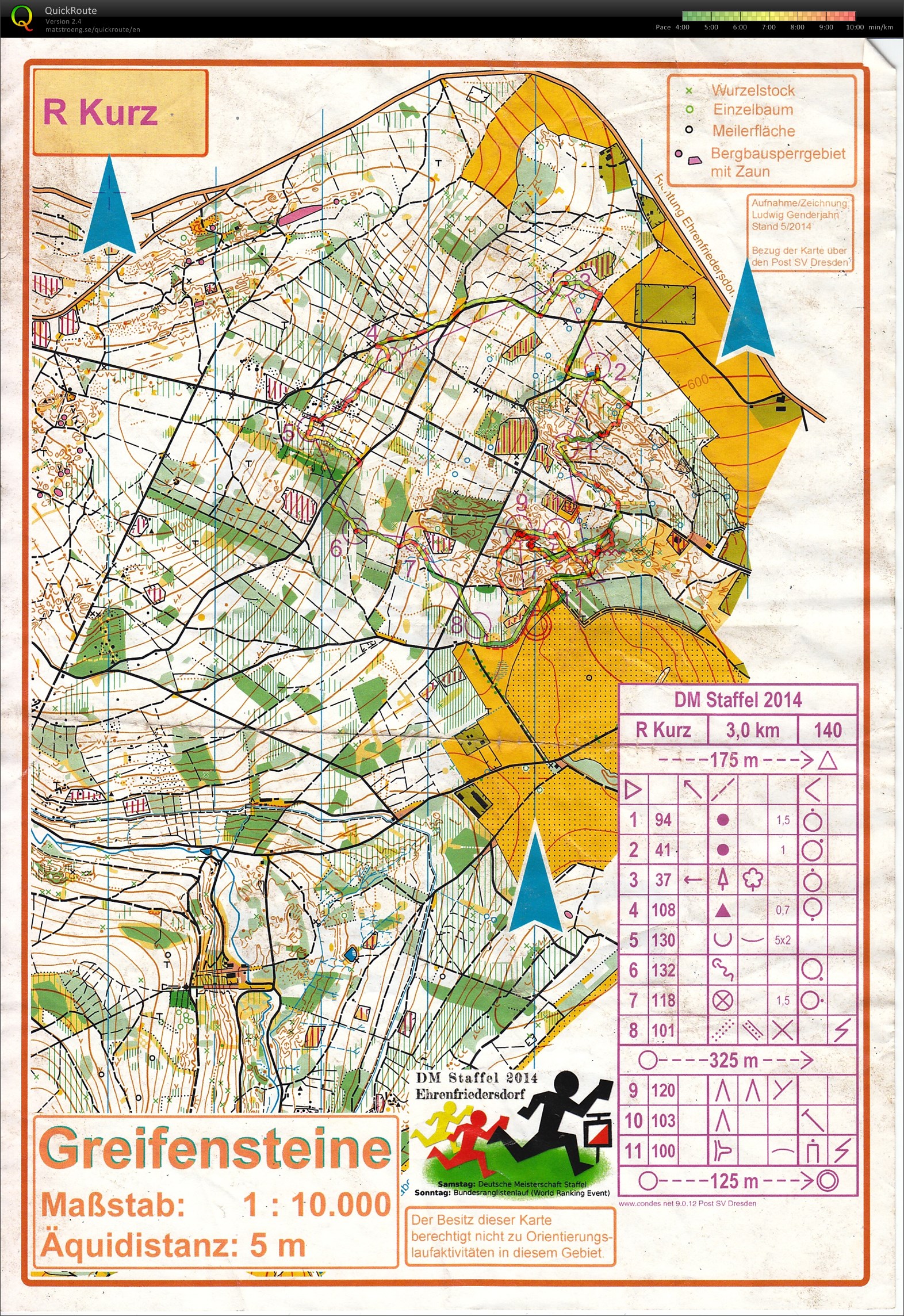 DM Staffel-OL 2014 Greifensteine (2014-05-24)