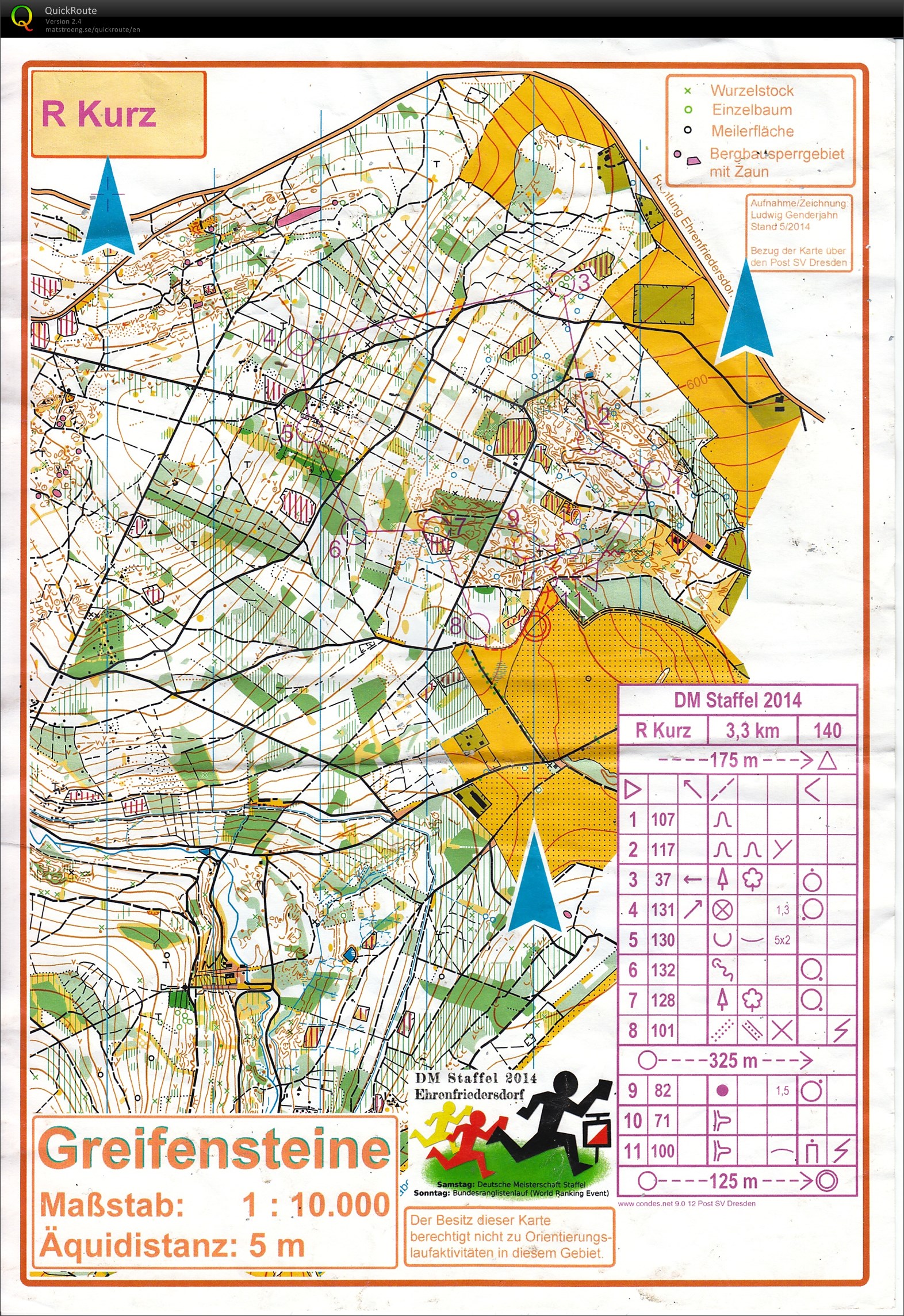 DM Staffel-OL 2014 Greifensteine (2014-05-24)