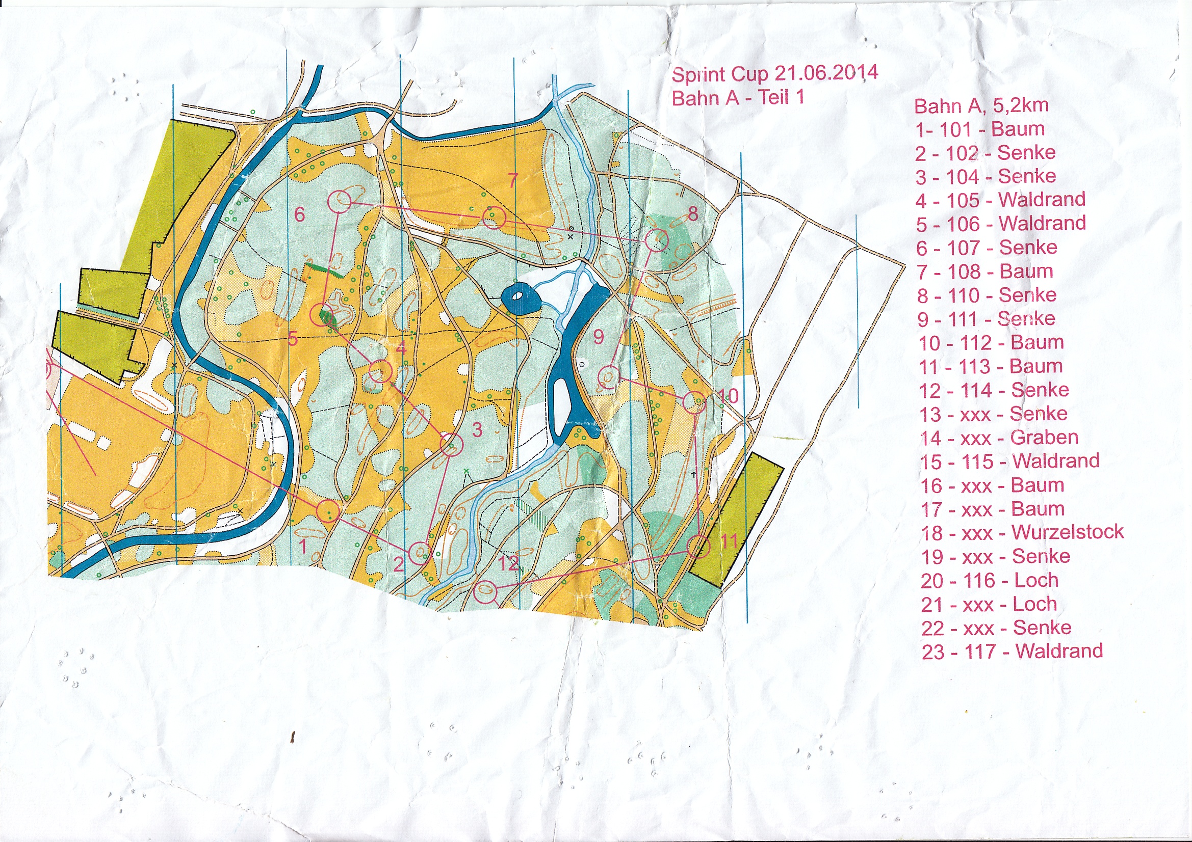 Munich O-Cup 2014 Lauf 5 (21/06/2014)