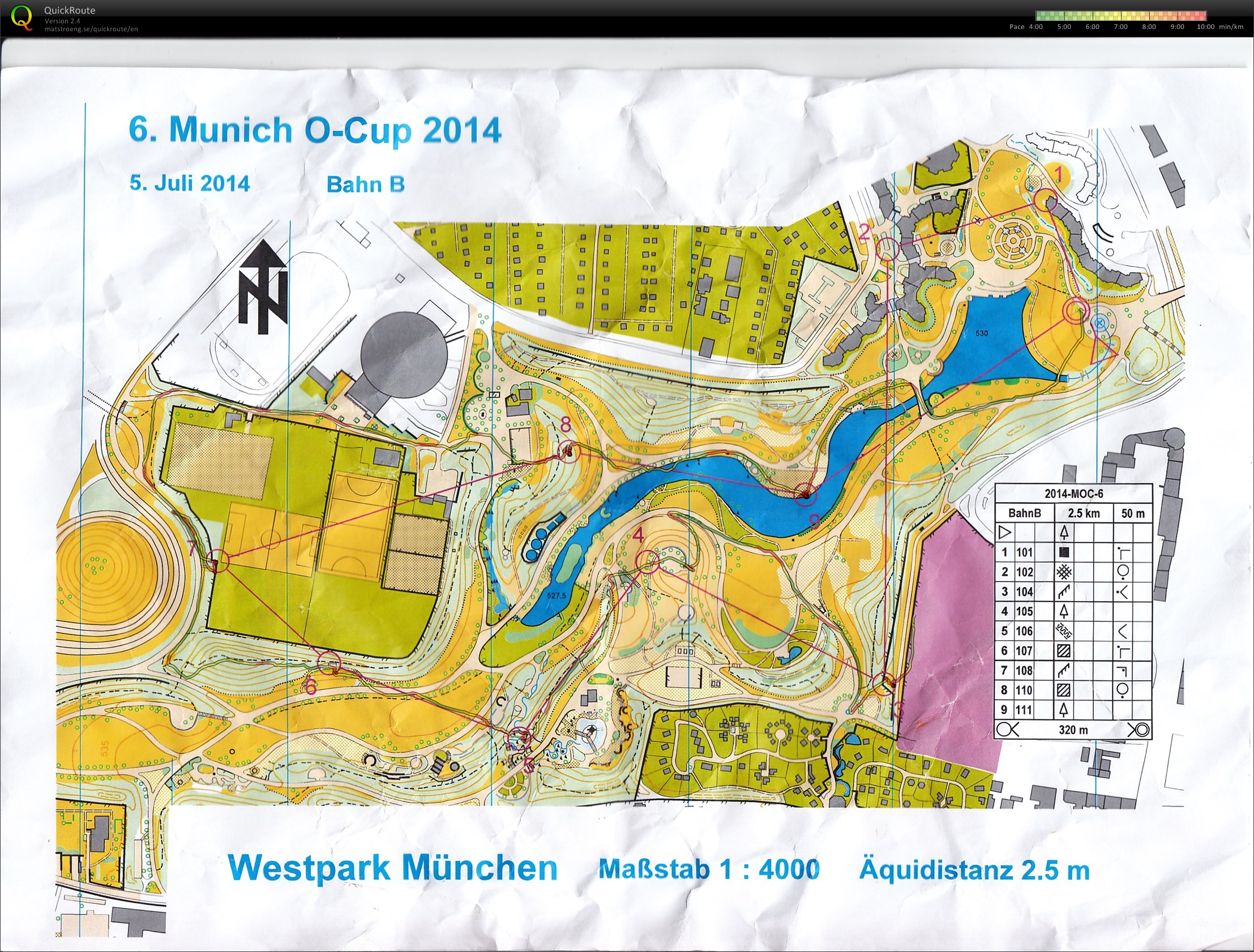 Munich O-Cup 2014 Lauf 6 (2014-07-05)