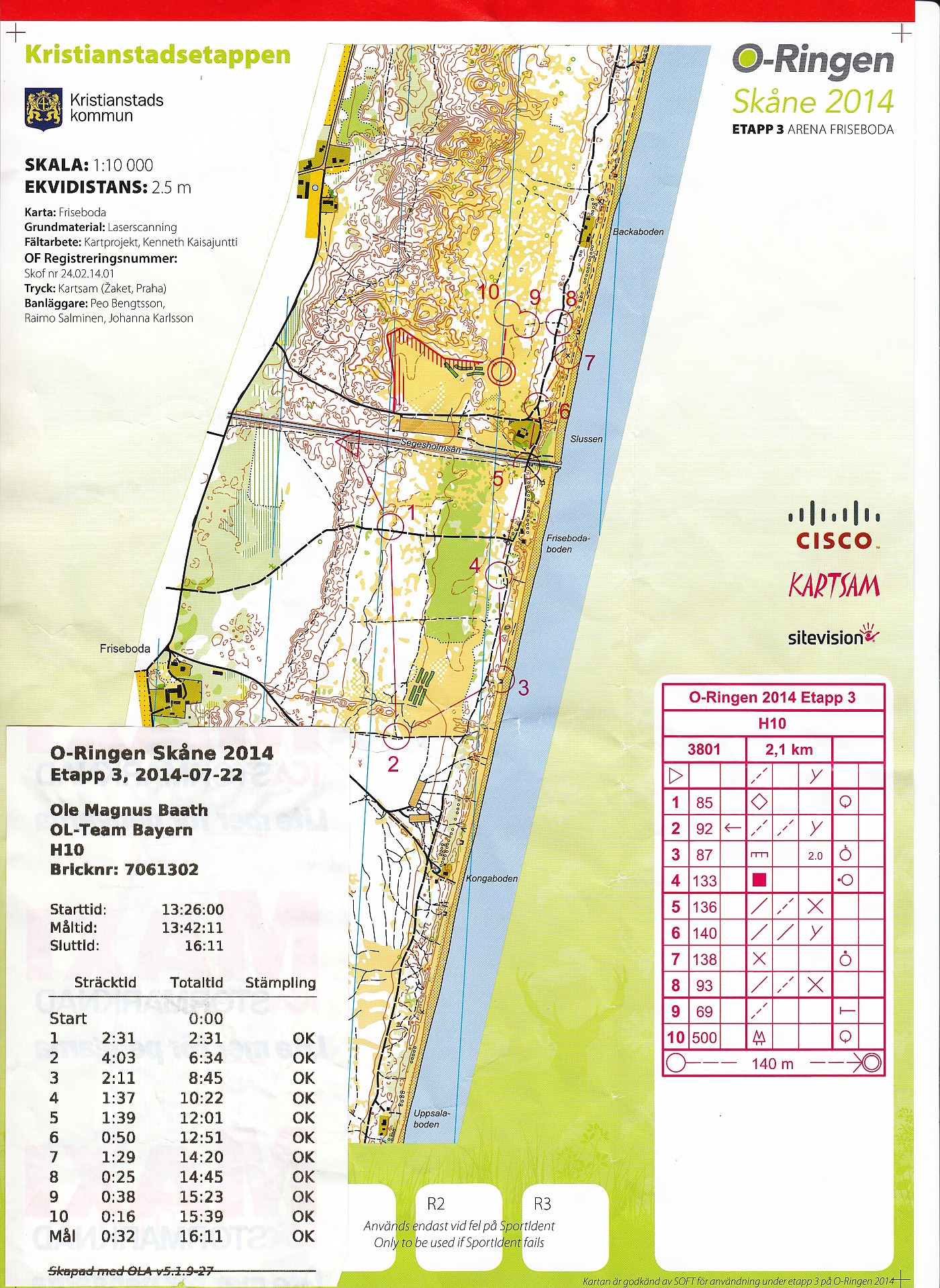 O-Ringen 2014 Etappe 3 (2014-07-22)