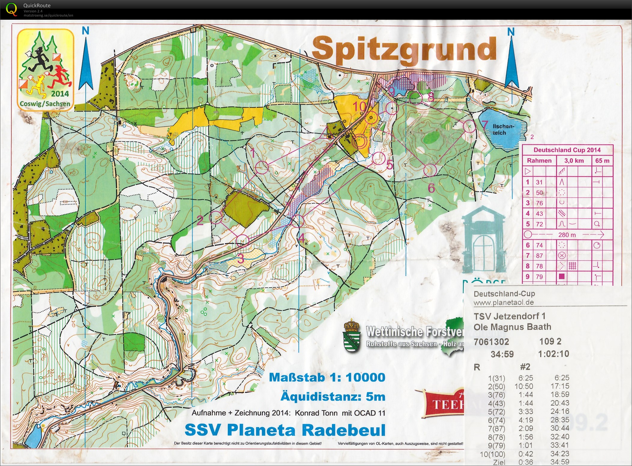 Deutschland-Cup Rahmen (2014-10-05)