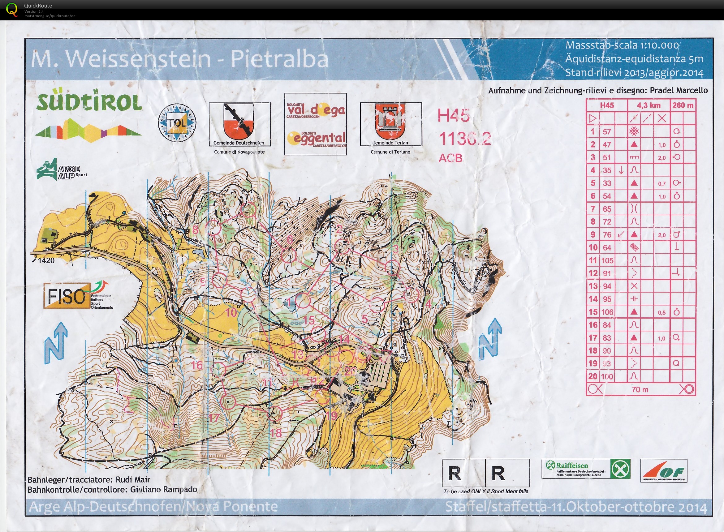 Arge Alp 2014 Staffel (11/10/2014)