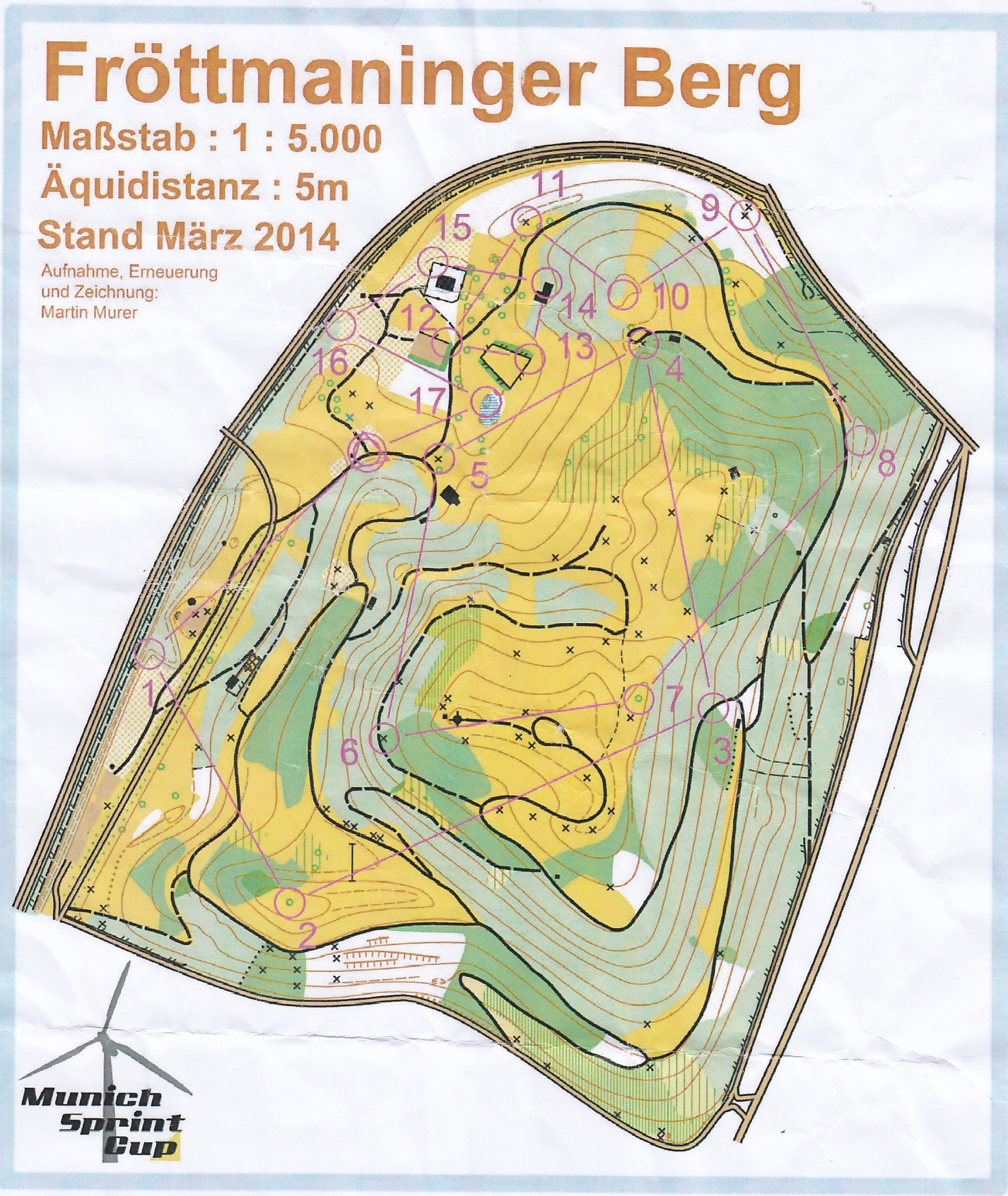 Munich O-Cup 2015 Lauf 1 (01/03/2015)