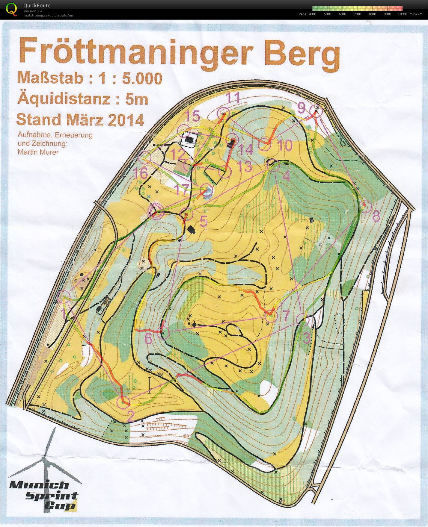 Munich O-Cup 2015 Lauf 1 (01/03/2015)