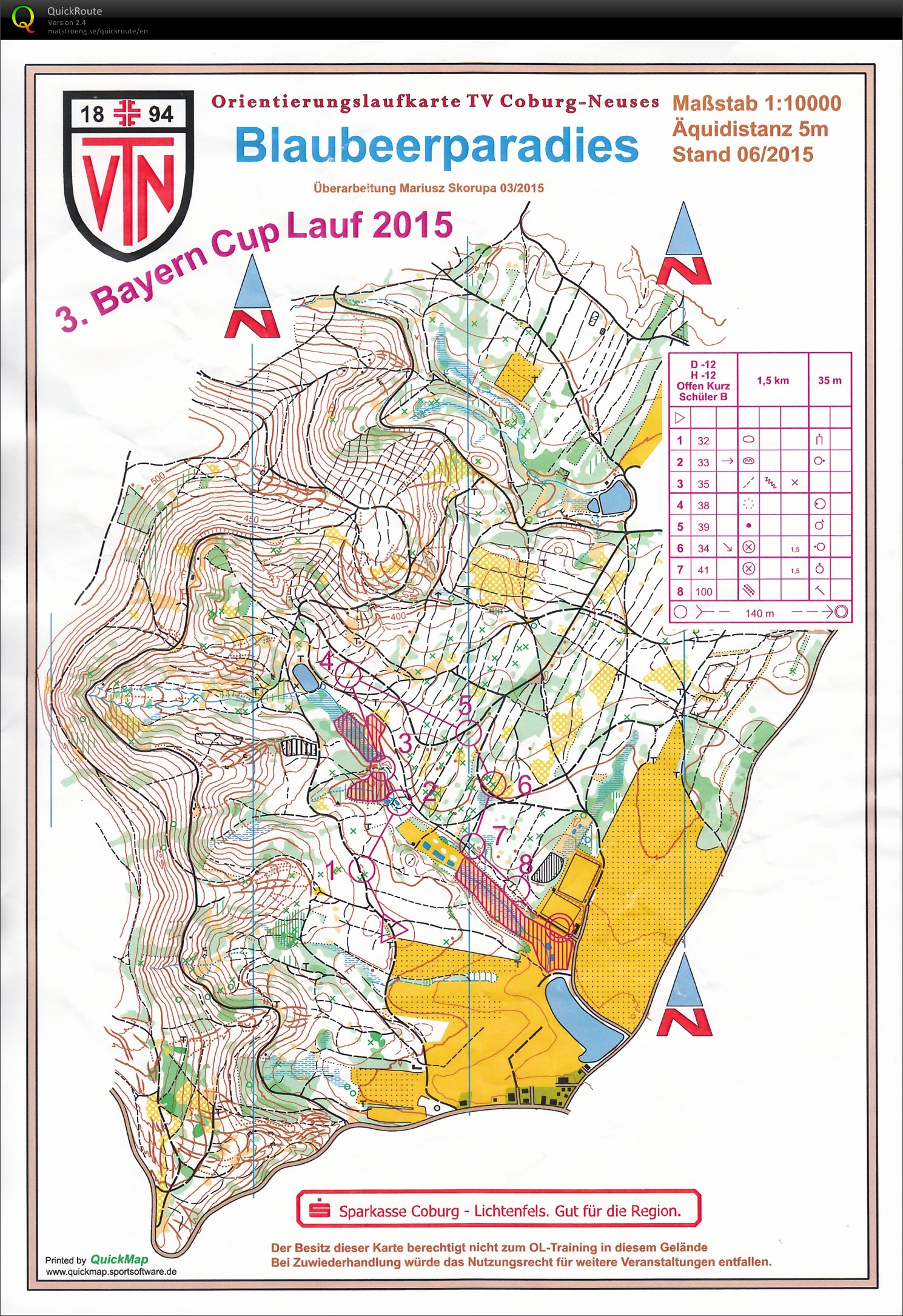 Bayerncup 2015 Lauf 3 Coburg (14.06.2015)