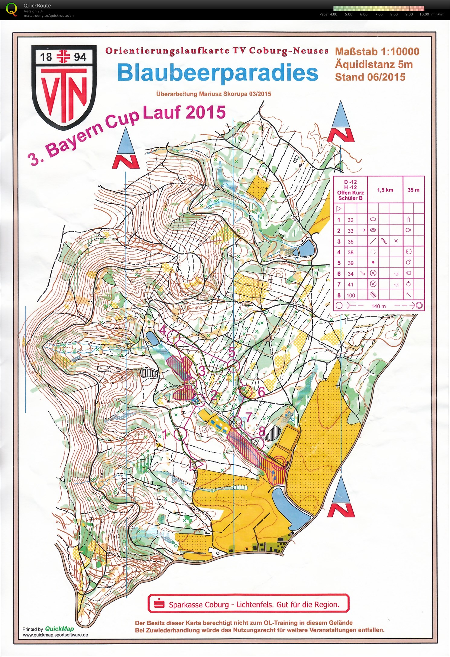 Bayerncup 2015 Lauf 3 Coburg (14/06/2015)