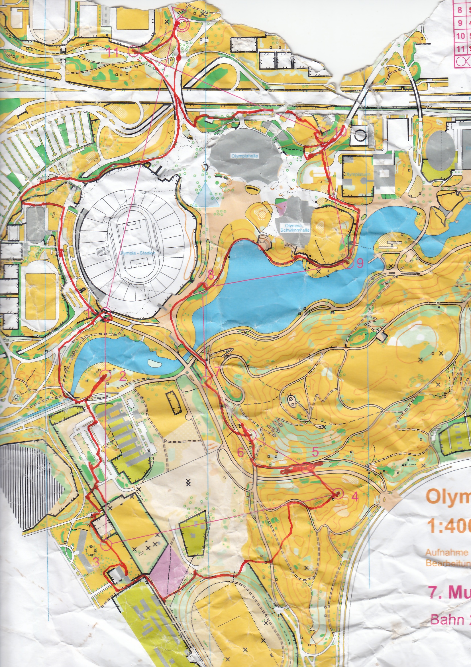 Munich O-Cup 2015 Lauf 7 (06/09/2015)