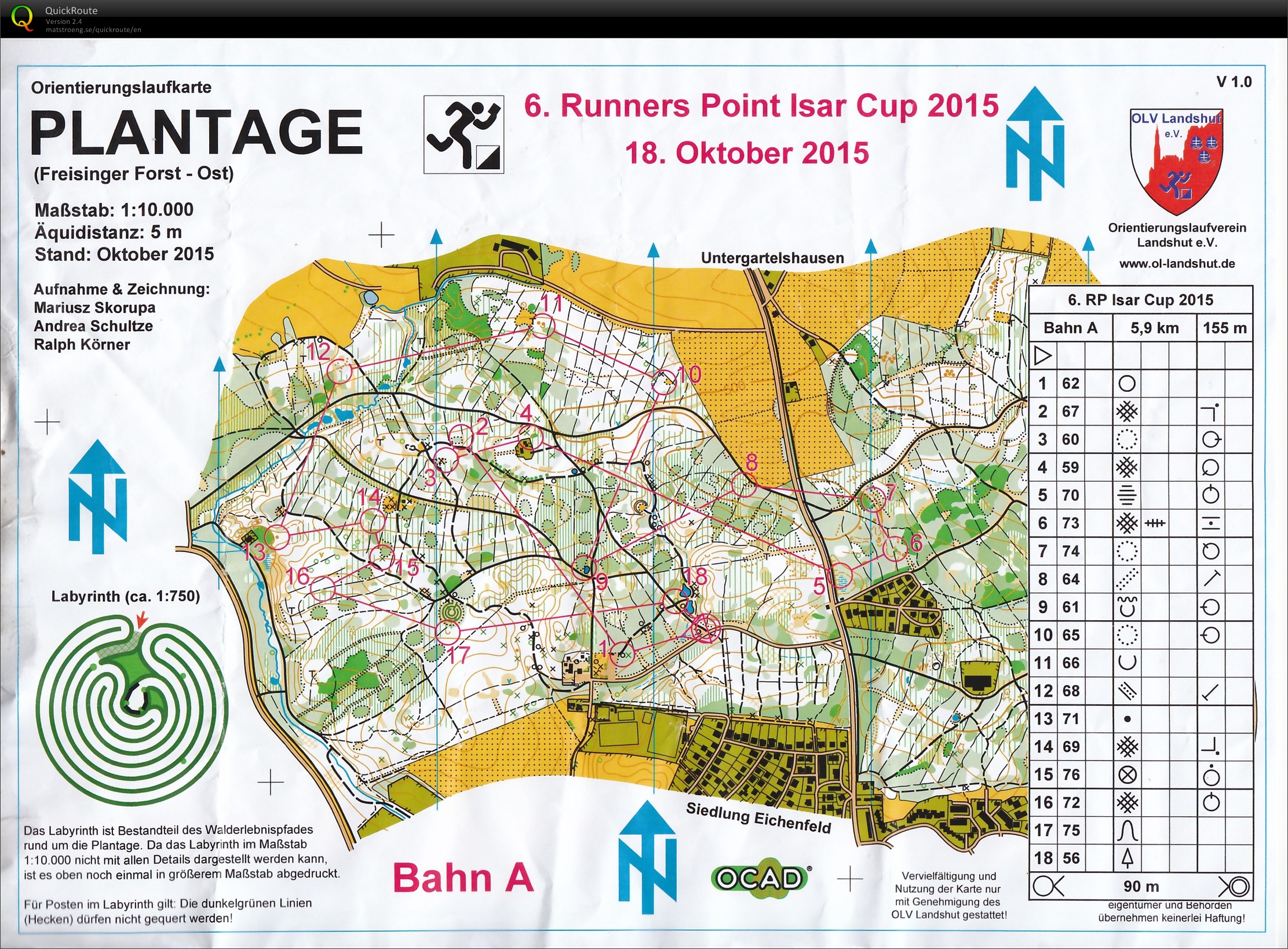 Isarcup 2015 Lauf 6 (2015-10-18)