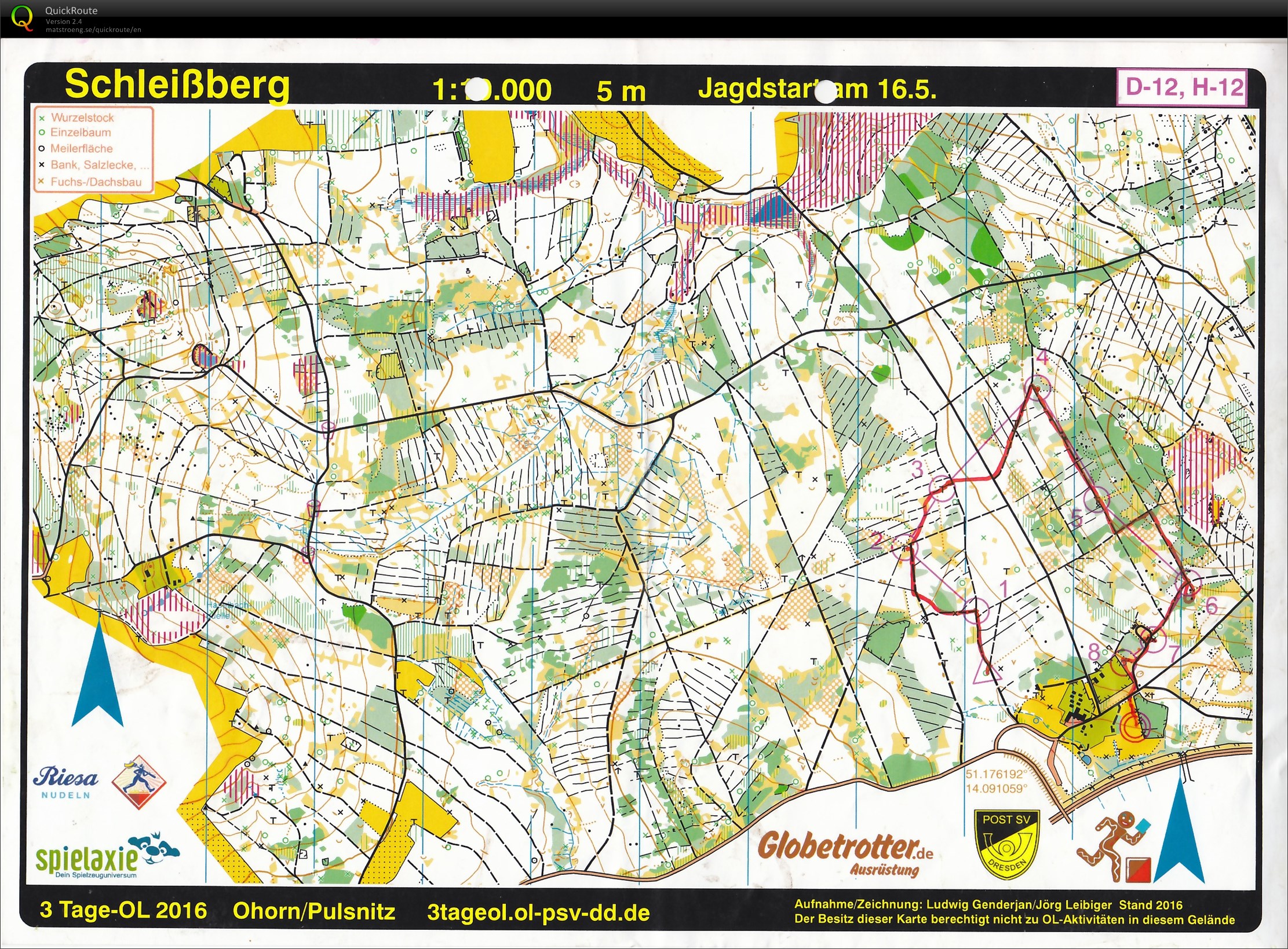 3-Tage-OL Pulsnitz E3 (16/05/2016)