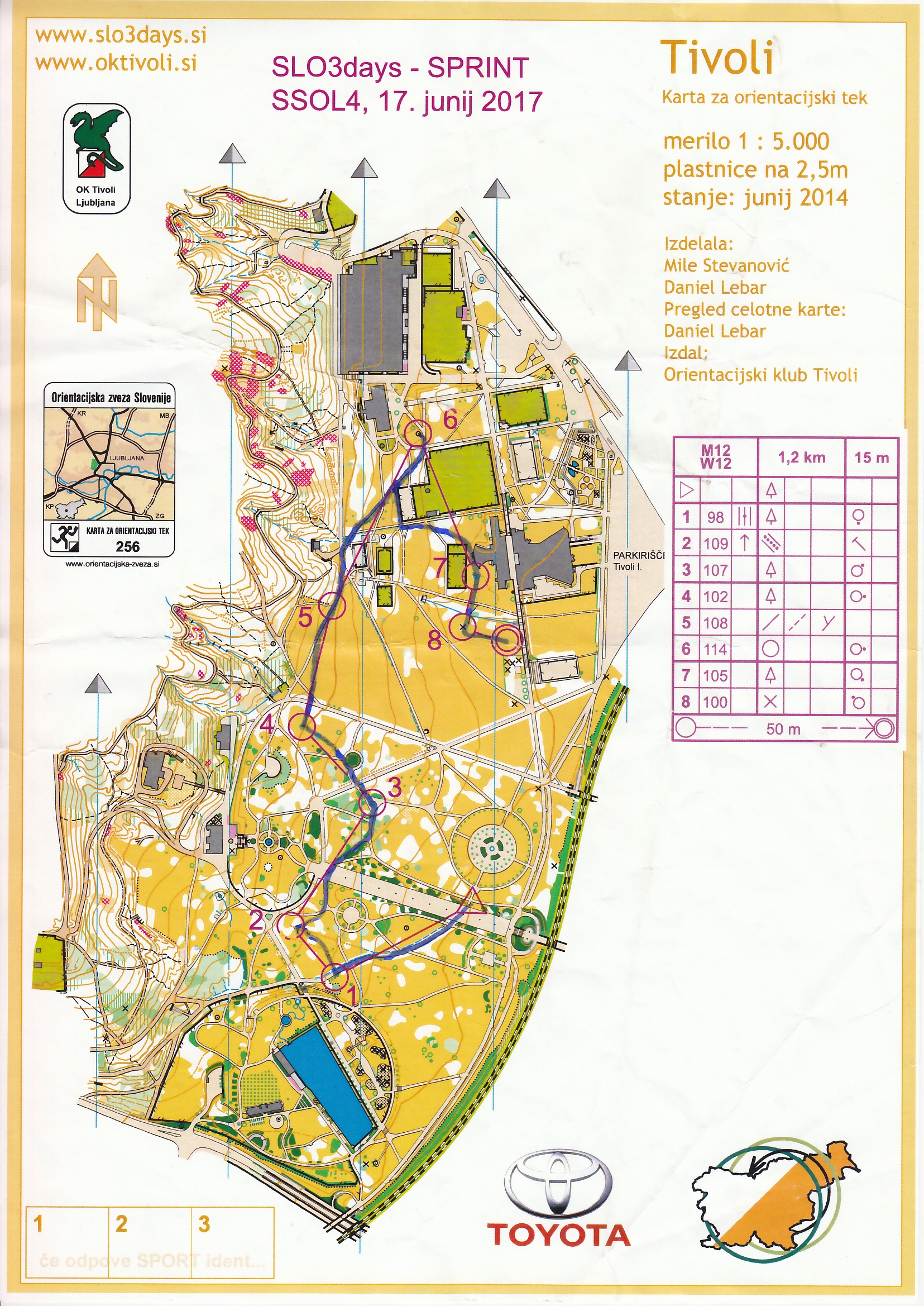 Alpe Adria Orienteering Cup - Sprint (2017-06-17)