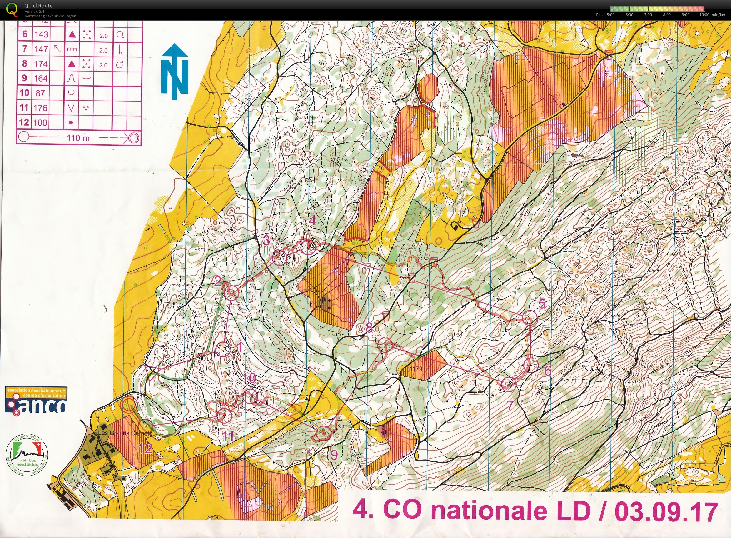 4. Nationaler OL (Schweiz) (03/09/2017)