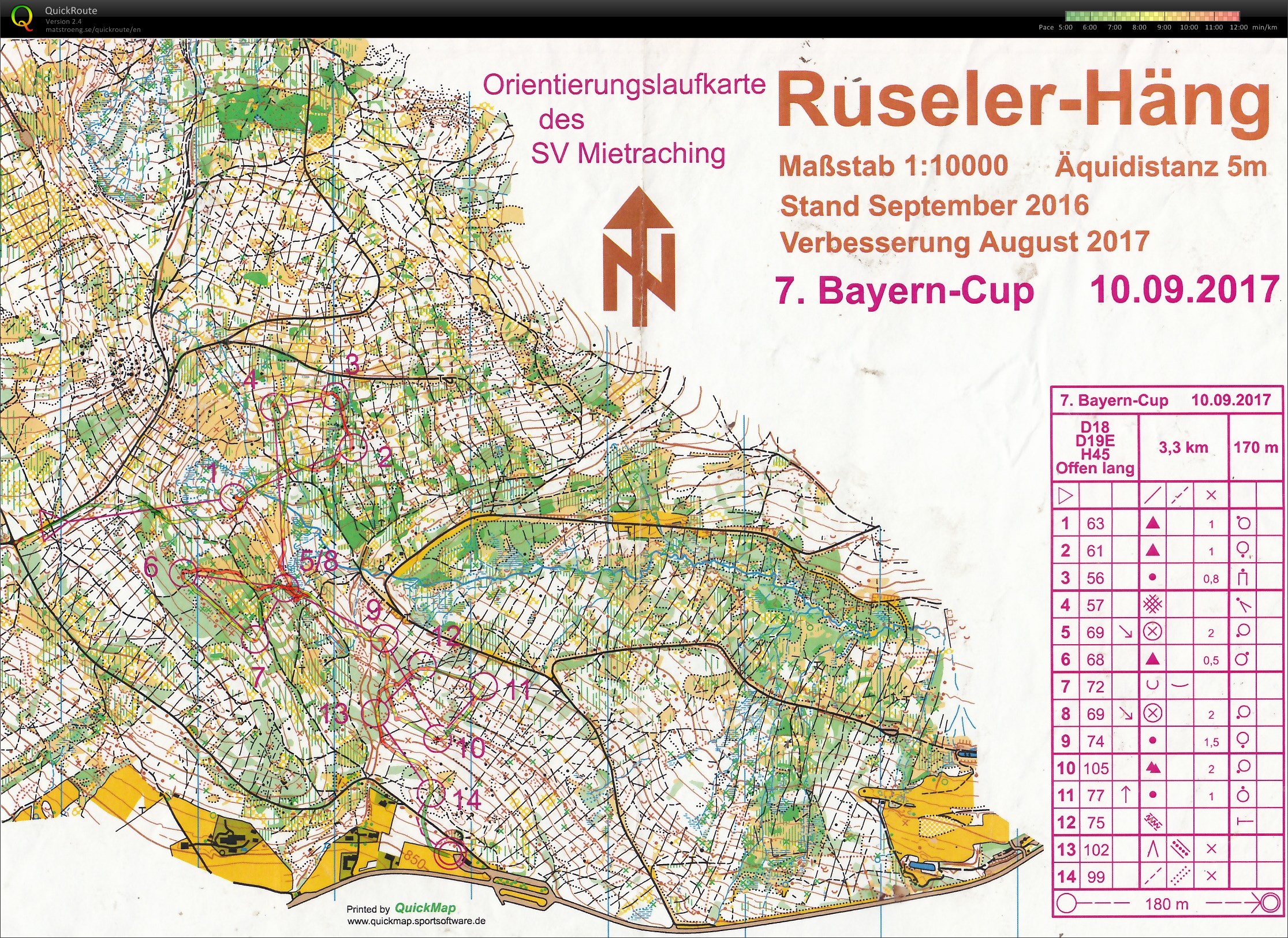 Bayerncup 2017 Lauf 7 (10.09.2017)