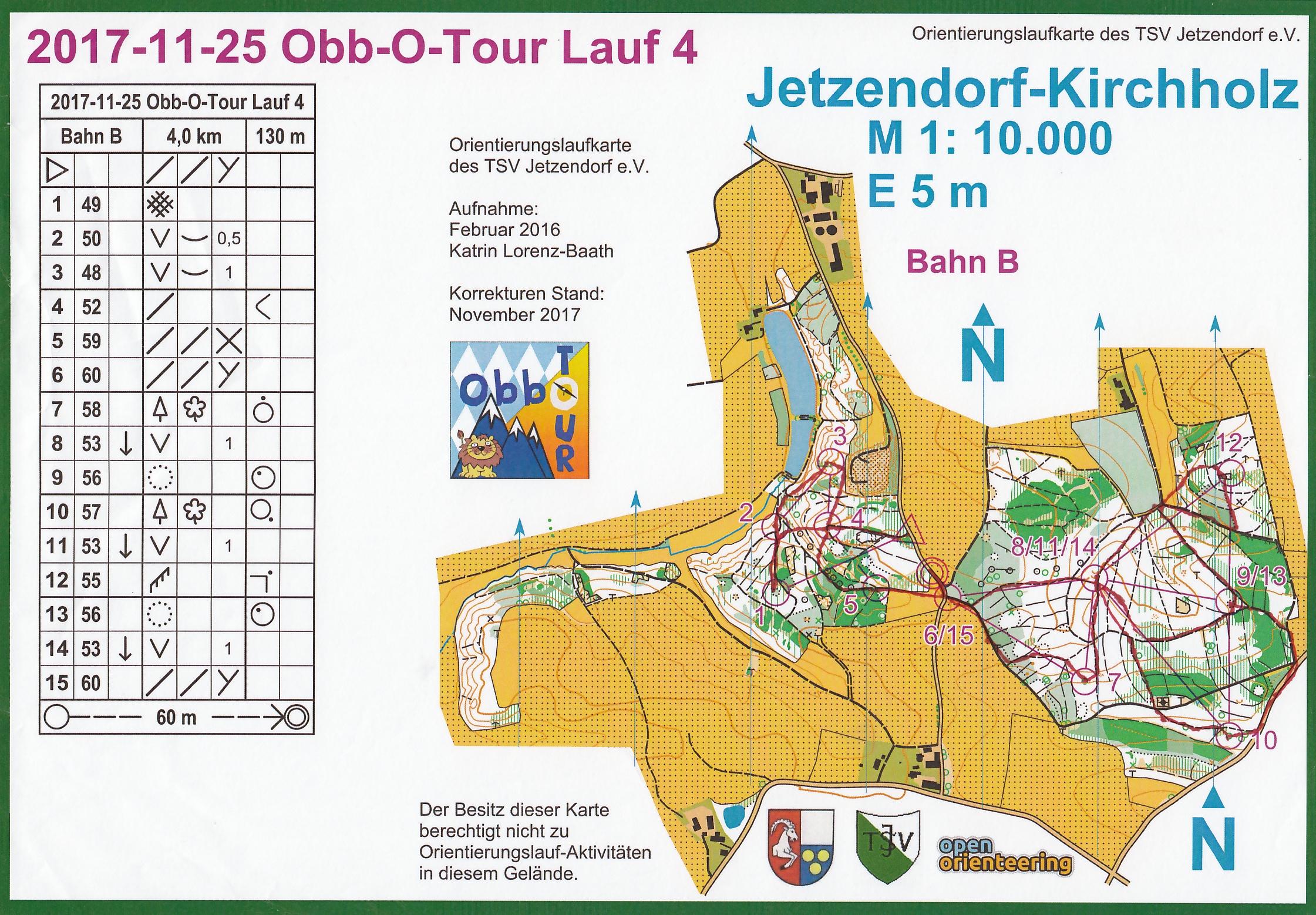 Obb-O-Tour 2017 Lauf 4 (25-11-2017)