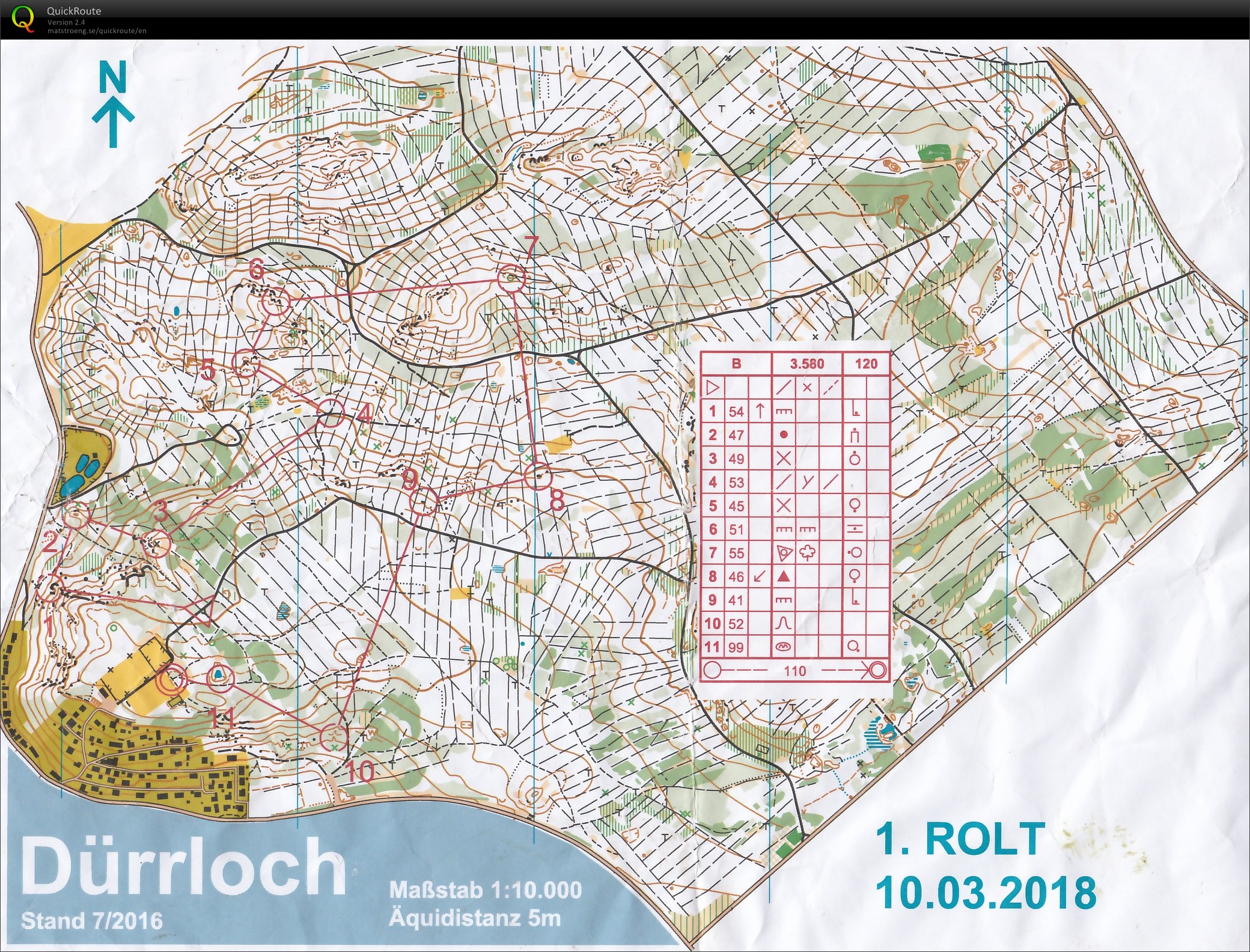 Regensburger OL-Tour 2018 Lauf 1 (10-03-2018)